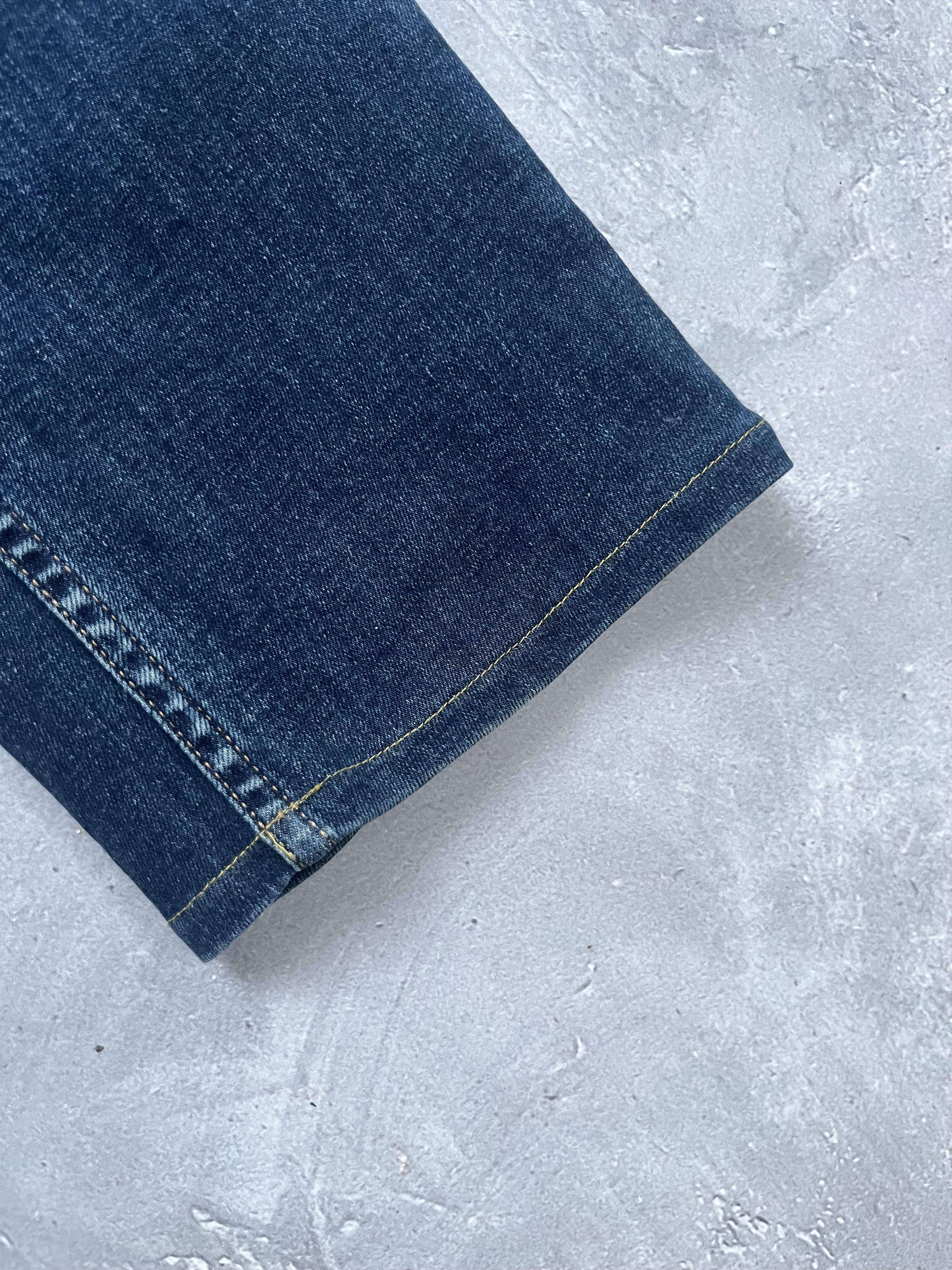 Prada Prada Denim Jeans Women Blue Black Tab Size 29 Size 29" - 5 Thumbnail