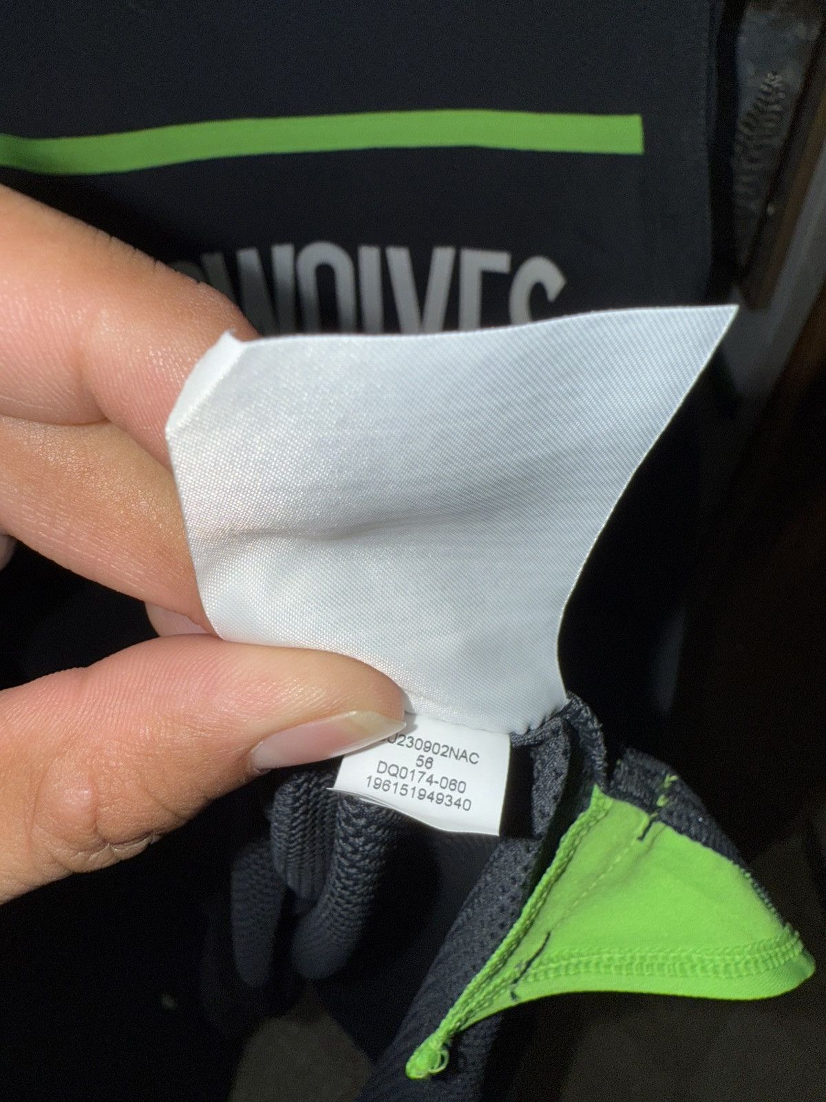 Nike Minnesota Timberwolves Jordan Brand Player Jersey - Size 2XL Size US XXL / EU 58 / 5 - 8 Thumbnail