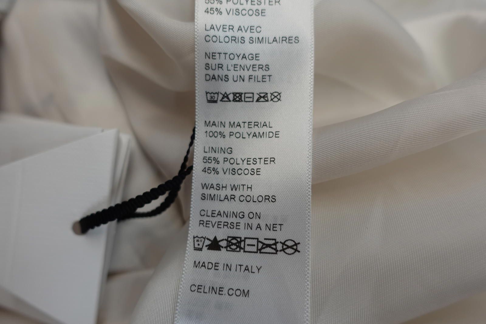 Celine Celine Ave 57 Sky Windbreaker in White Size US XL / EU 56 / 4 - 8 Thumbnail