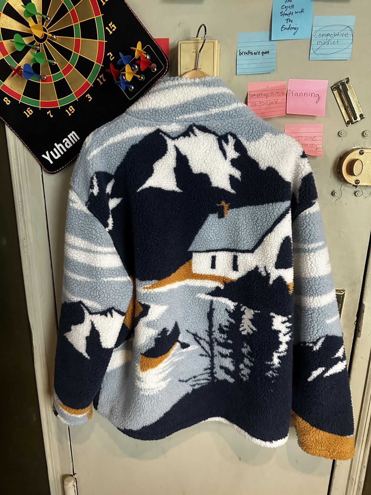 Kith Kith Lakeside Claremont Sherpa Quarter Zip 'Summit' Size US M / EU 48-50 / 2 - 3 Thumbnail