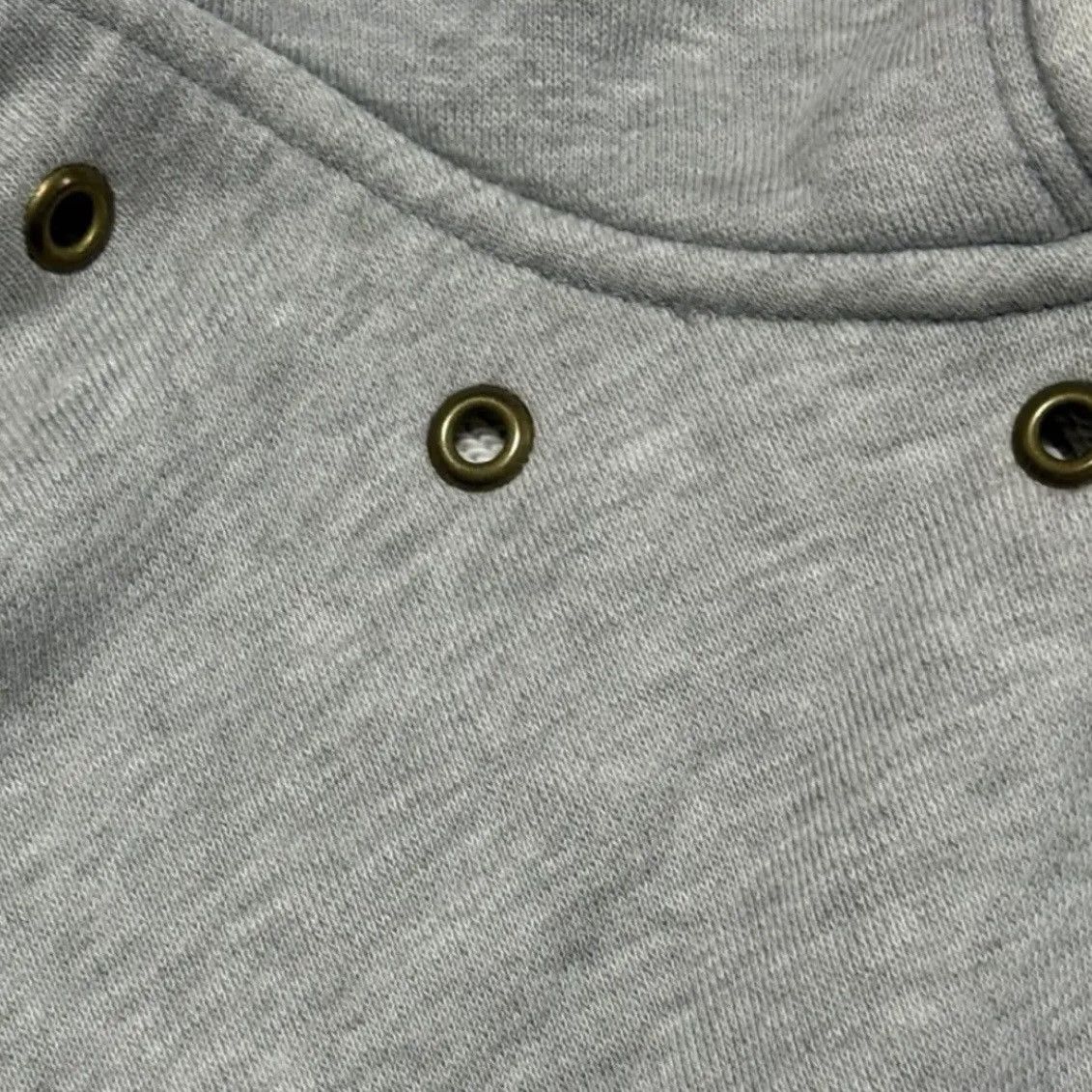 PHENOMENON 2000s PHENOMENON EYELET ZIP UP HOODIE Size US L / EU 52-54 / 3 - 5 Thumbnail