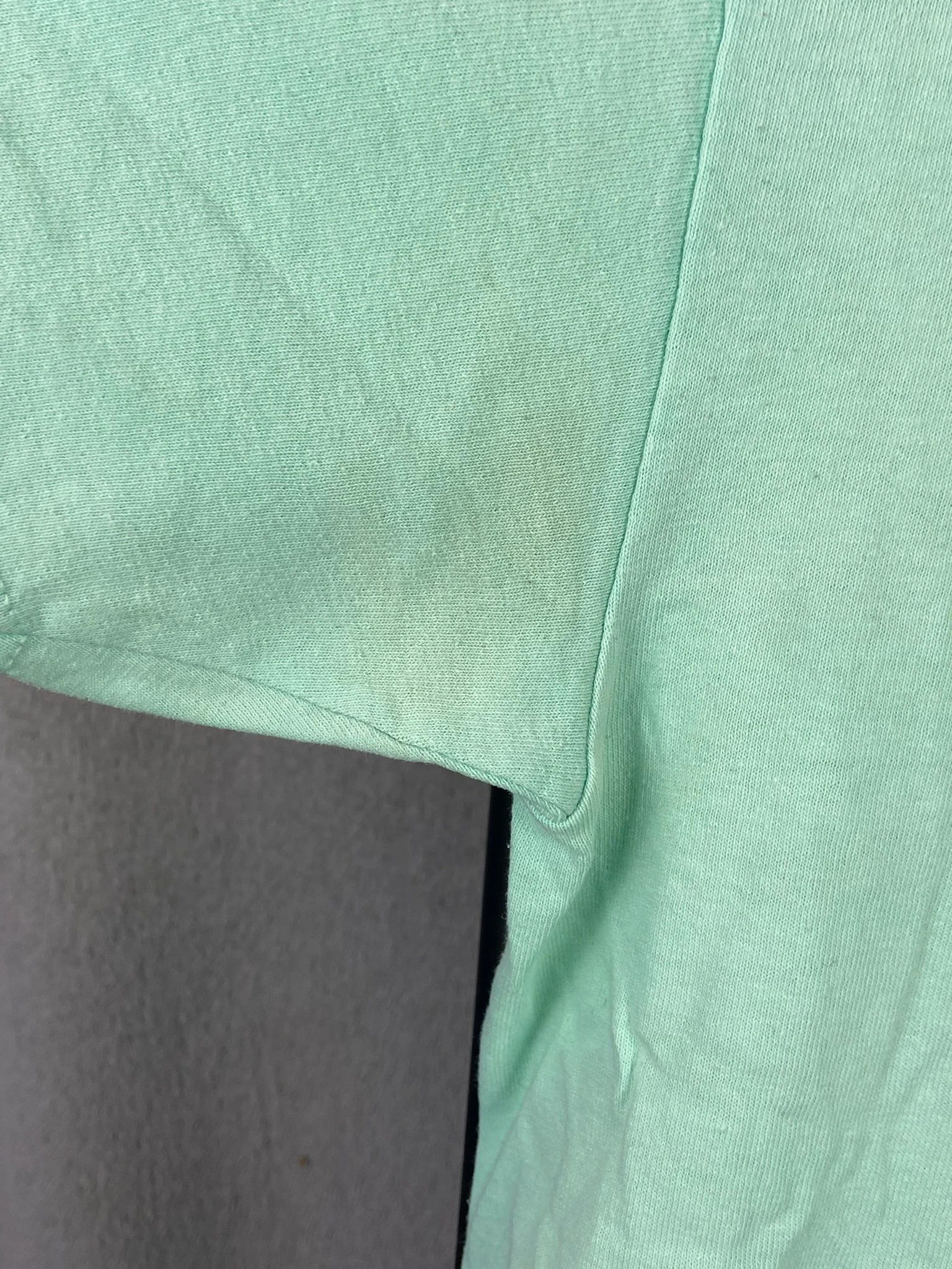 Parlez Parlez mint green t-shirt embroidered logo vintage Size US M / EU 48-50 / 2 - 4 Thumbnail