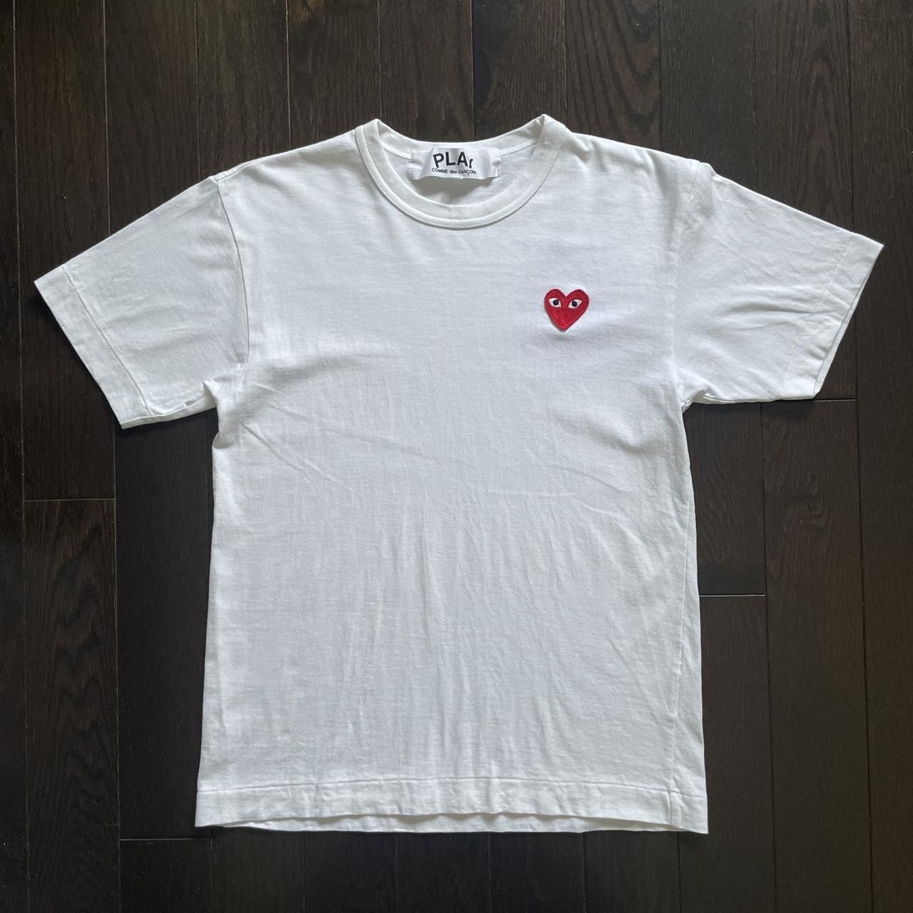 Comme des Garcons CDG play logo t shirt Size S / US 4 / IT 40 - 1 Thumbnail