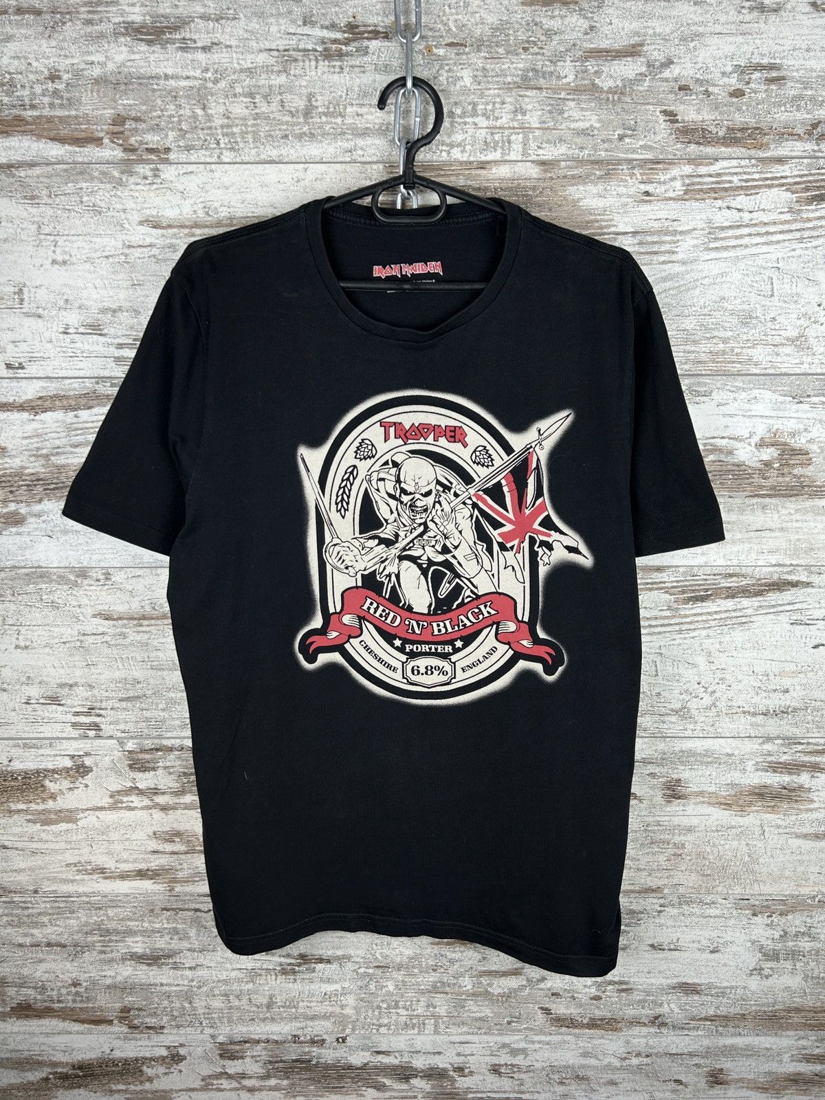 Band Tees Mens Vintage Iron Maiden T Shirt rock band tee y2k rare Size US L / EU 52-54 / 3 - 1 Thumbnail
