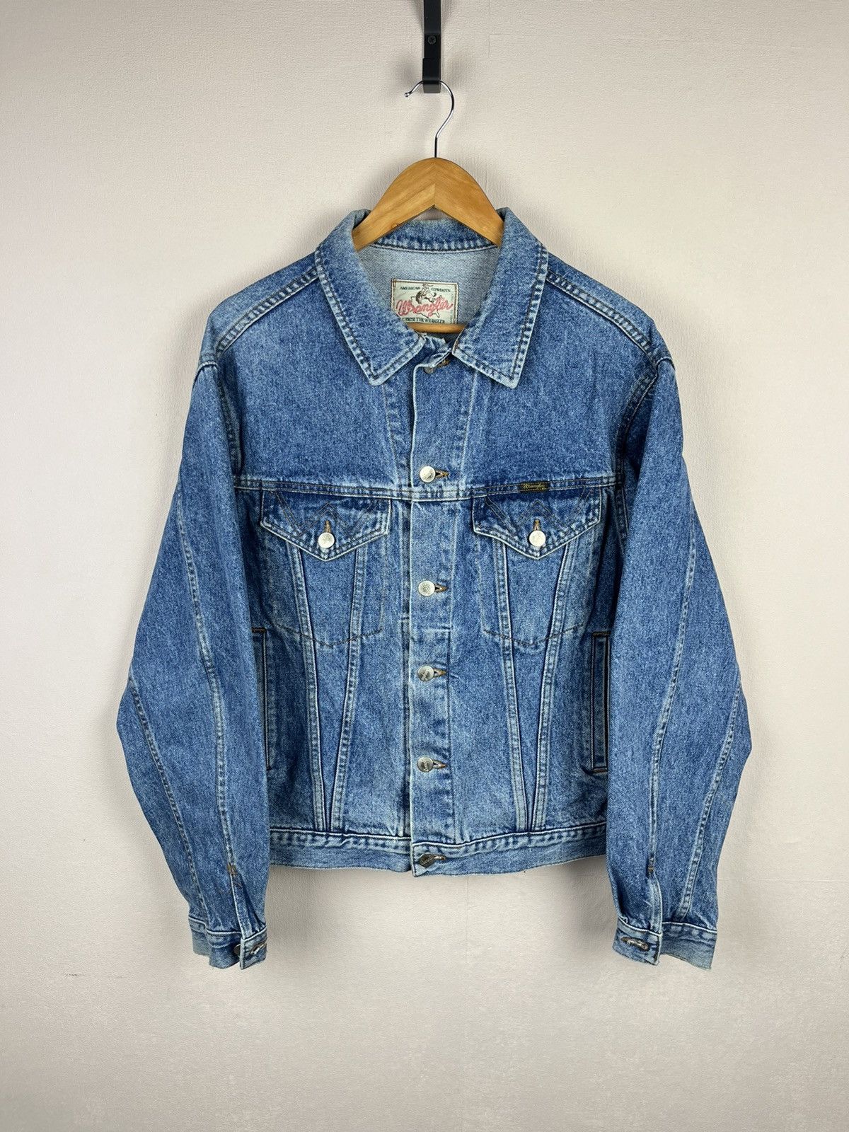 Lee vintage lee distressed denim cowboy jacket blue size m Size US M / EU 48-50 / 2 - 8 Thumbnail