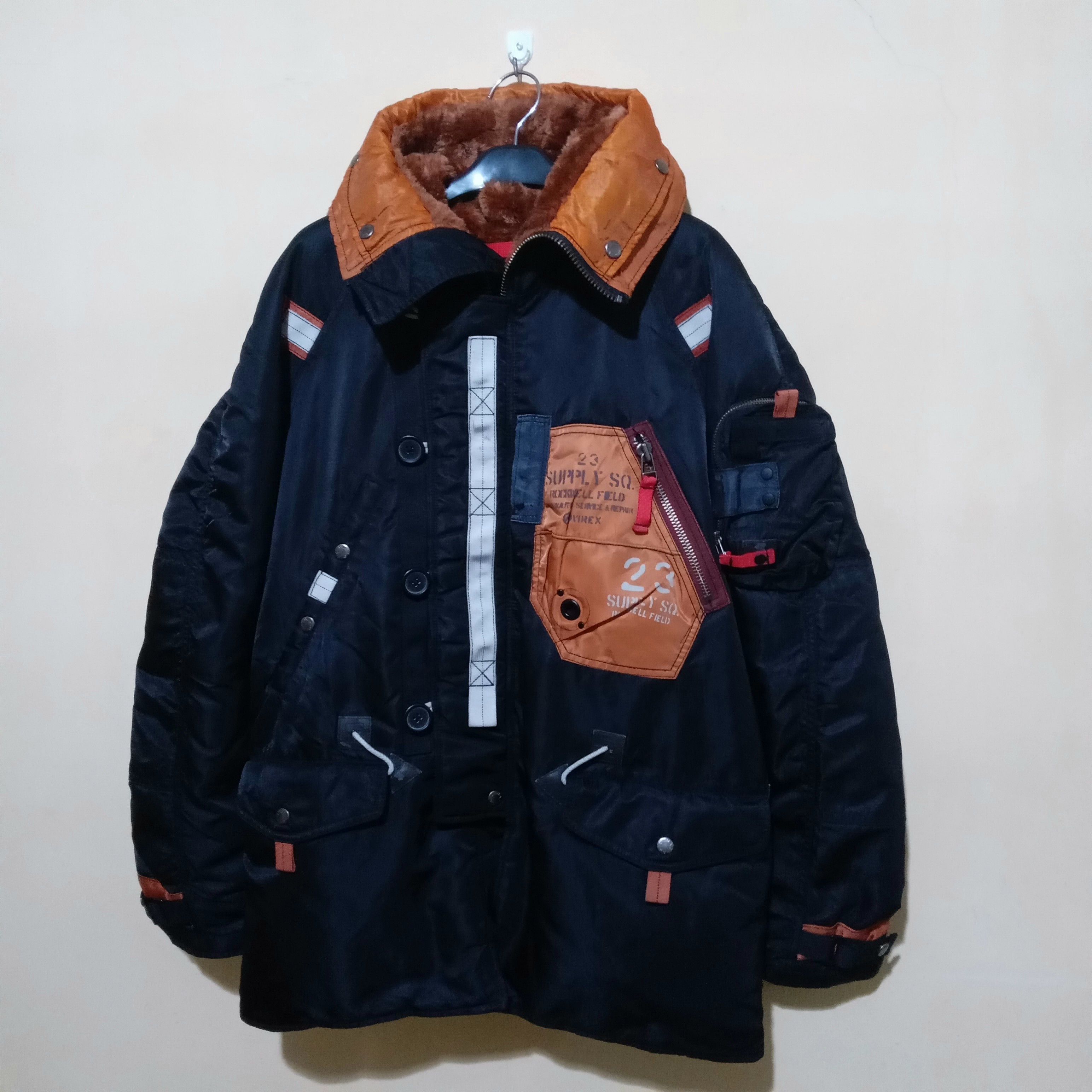 Alpha Industries × Avirex Avirex Jacket Nylon Multipocket Size US L / EU 52-54 / 3 - 2 Thumbnail