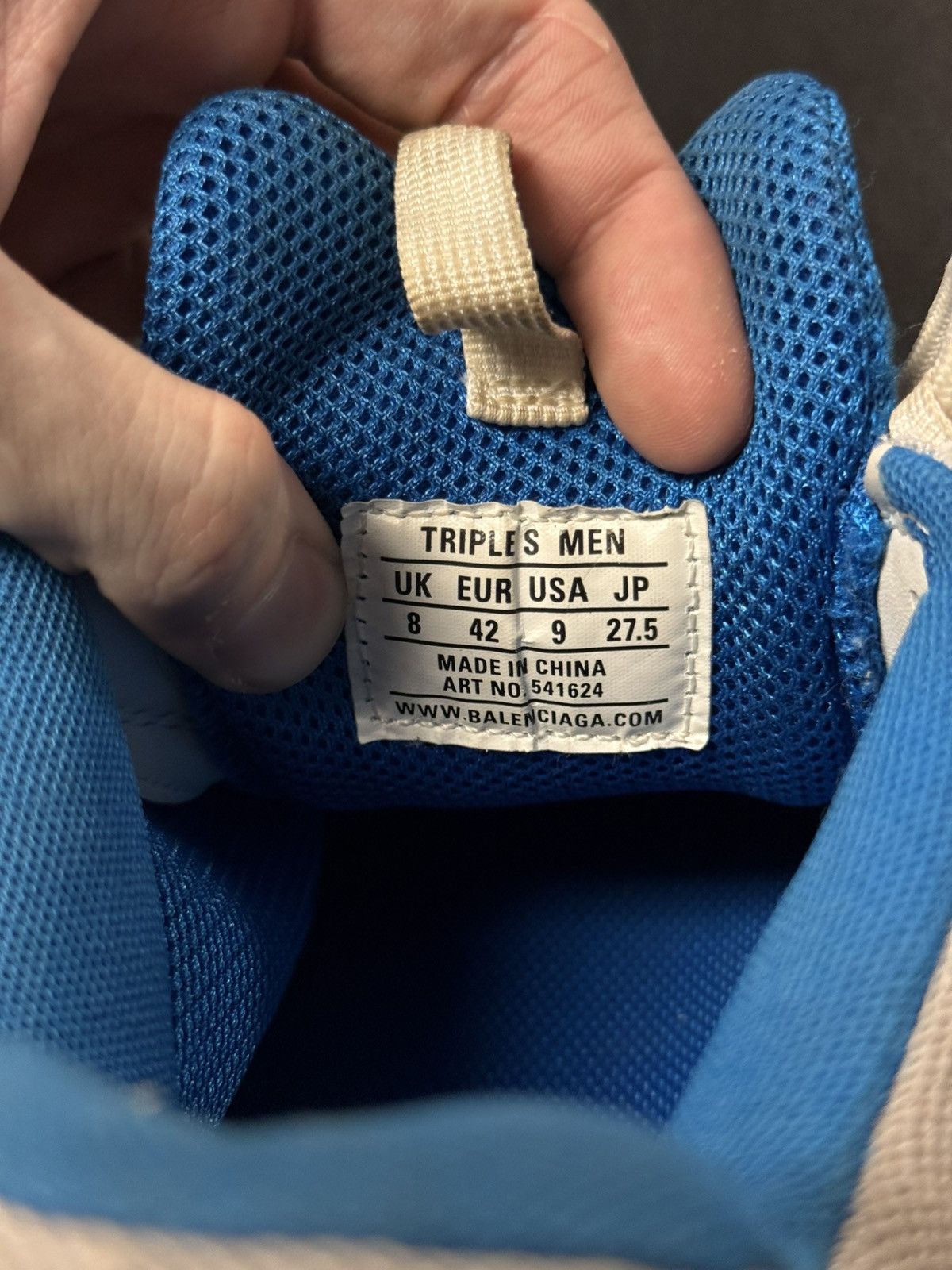 Balenciaga Balenciaga Triple S Sneakers Size 42EU/9US Clean Condition 🧼 Size US 9 / EU 42 - 15 Thumbnail