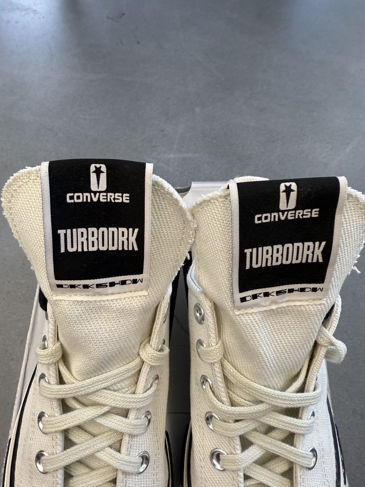 Converse × Rick Owens Drkshdw Converse TURBODRK Chuck Taylor All Star Rick Owens DRKSHDW Size US 8 / EU 41 - 8 Thumbnail