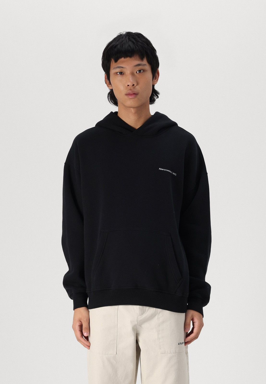 Abercrombie & Fitch Abercrombie & Fitch Micro-Logo Popover Hoodie casual black Size US M / EU 48-50 / 2 - 9 Thumbnail