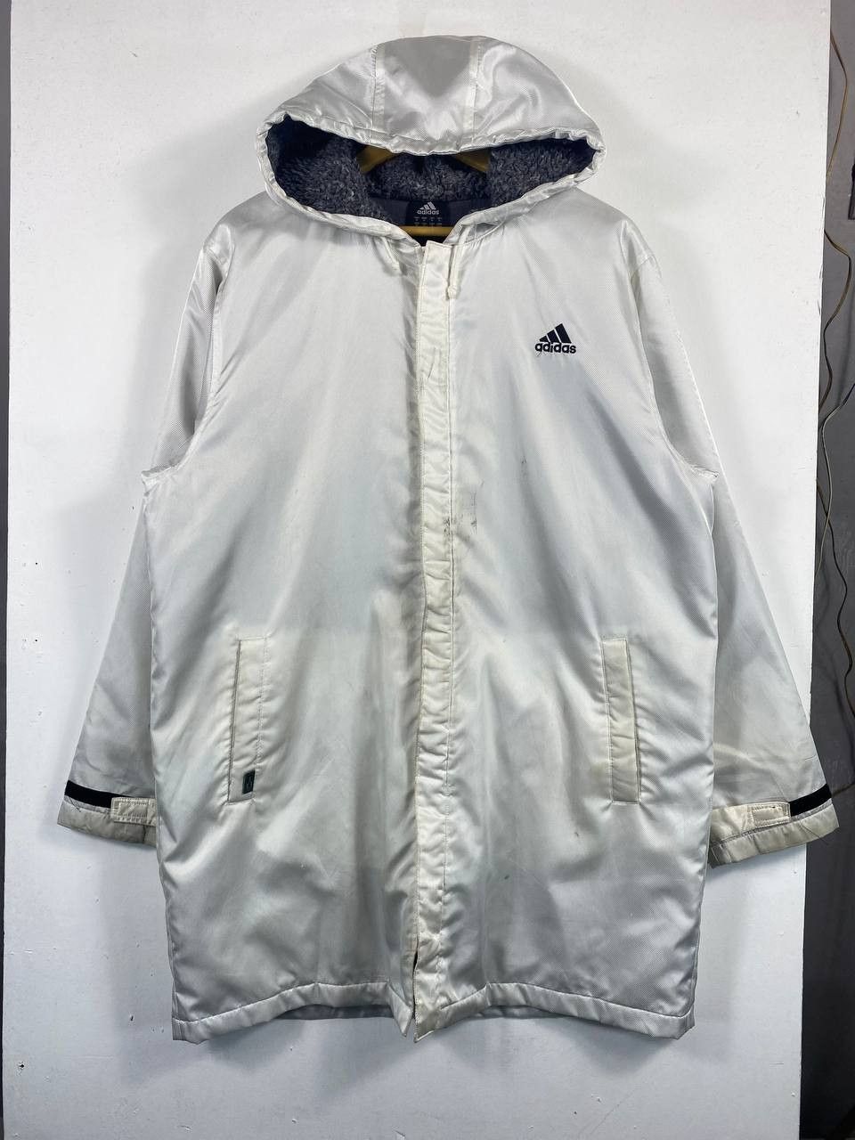 Adidas vintage 90s adidas big logo back embroided Size US M / EU 48-50 / 2 - 1 Thumbnail