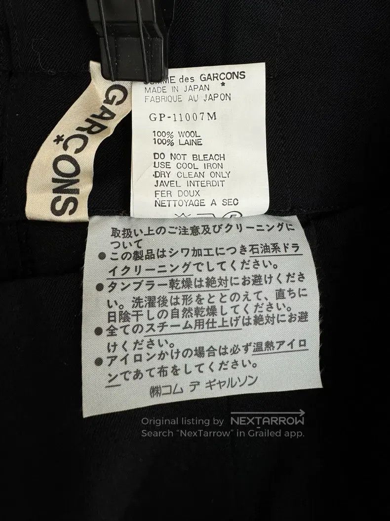 Comme des Garcons Comme Des Garcons size M Swallow-tailed cropped pants Size 23" - 7 Thumbnail