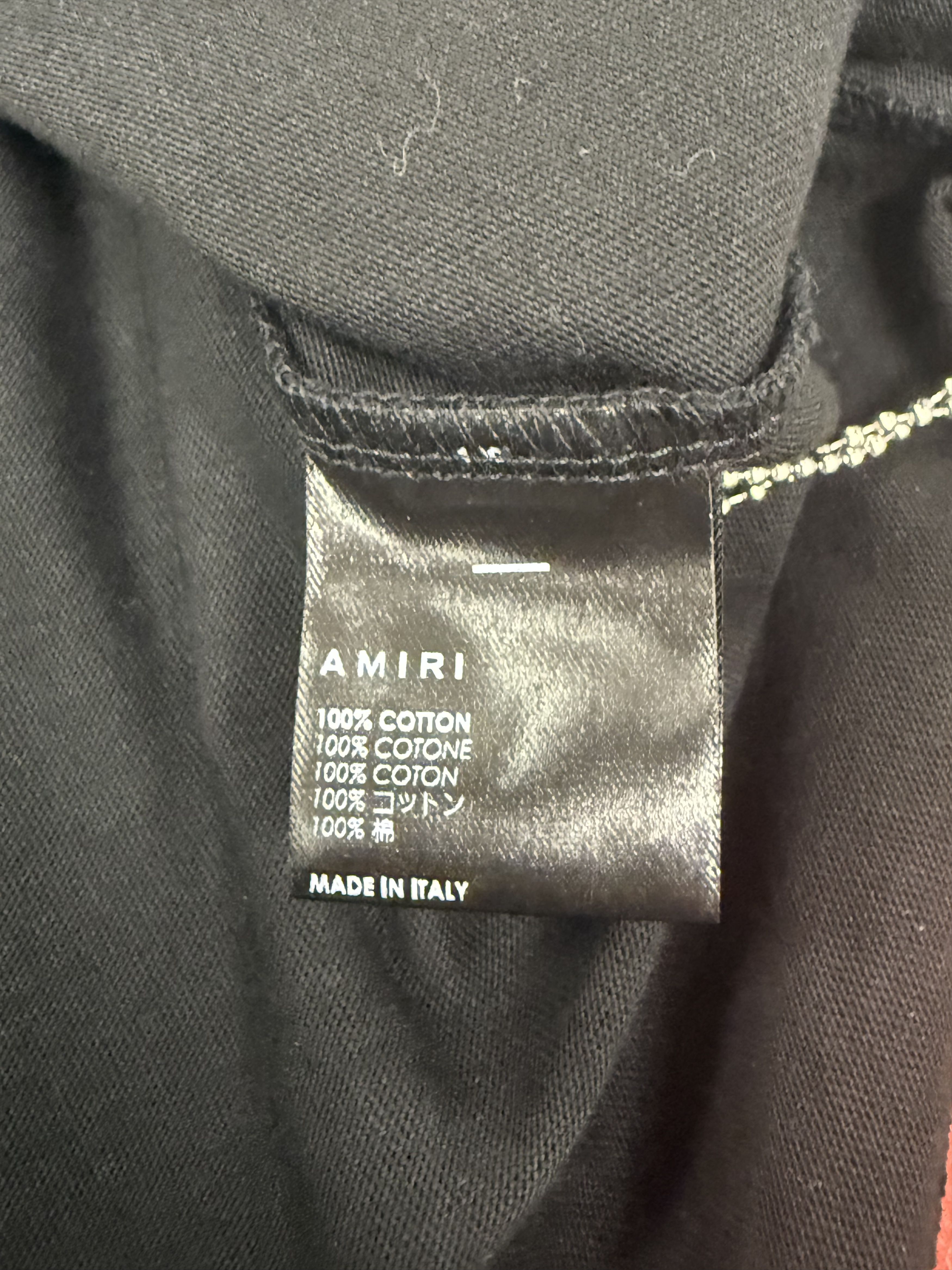 Amiri Amiri Blue Logo Tee Size US XXL / EU 58 / 5 - 4 Thumbnail