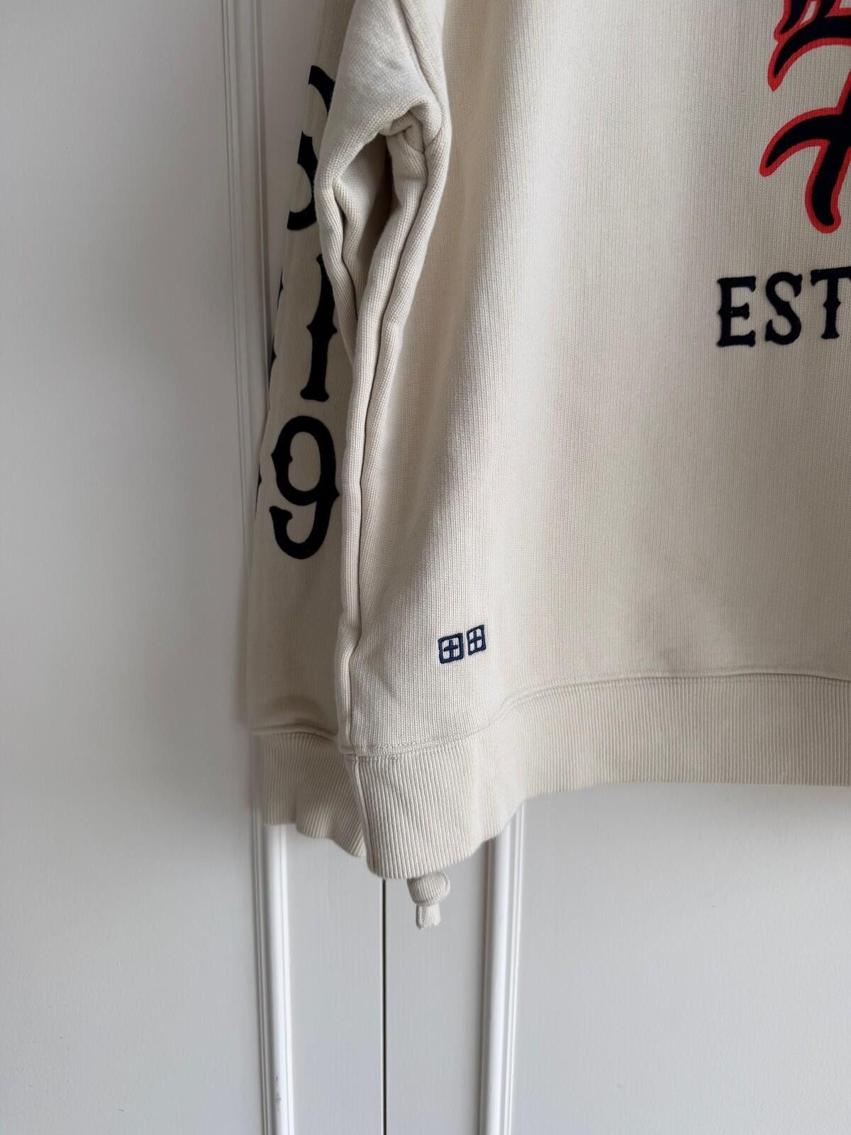 Ksubi new Ksubi mens bolter ekcess hoodie ecru medium m jumper top Size US M / EU 48-50 / 2 - 7 Thumbnail