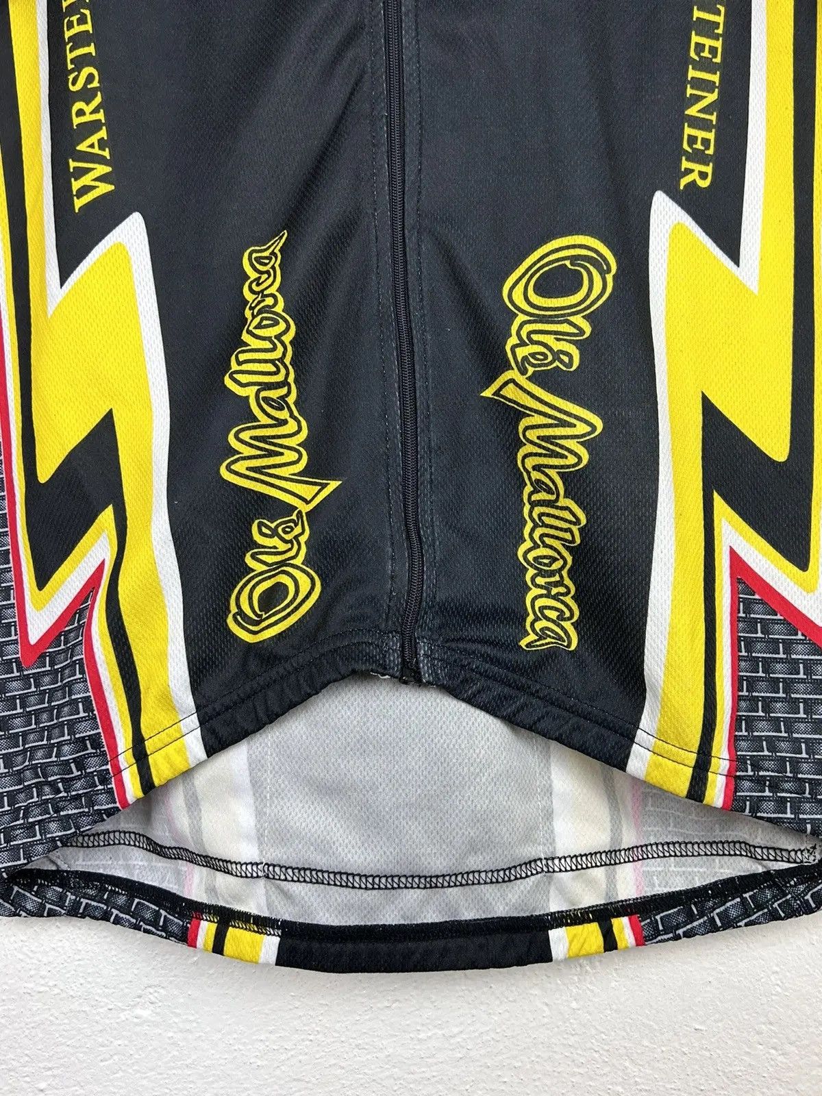 Vintage Vintage Warsteiner Max Hurzeller Mallorca Cycling Jersey Size US L / EU 52-54 / 3 - 4 Thumbnail