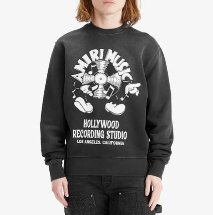Amiri o1h1sh10525 Recording Studio Sweatshirt in Black Size US XXL / EU 58 / 5 - 2 Thumbnail