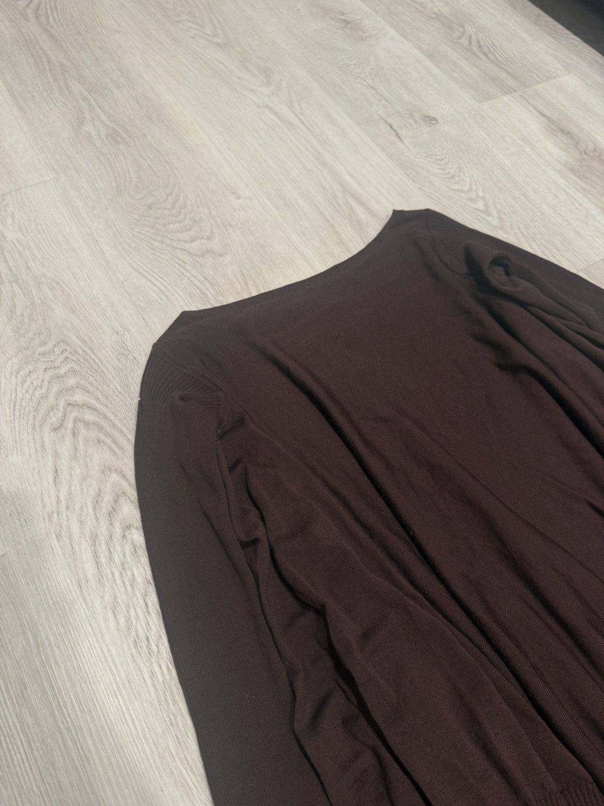 Rick Owens s/s 2020 wool draped sweater!! Size US S / EU 44-46 / 1 - 3 Thumbnail