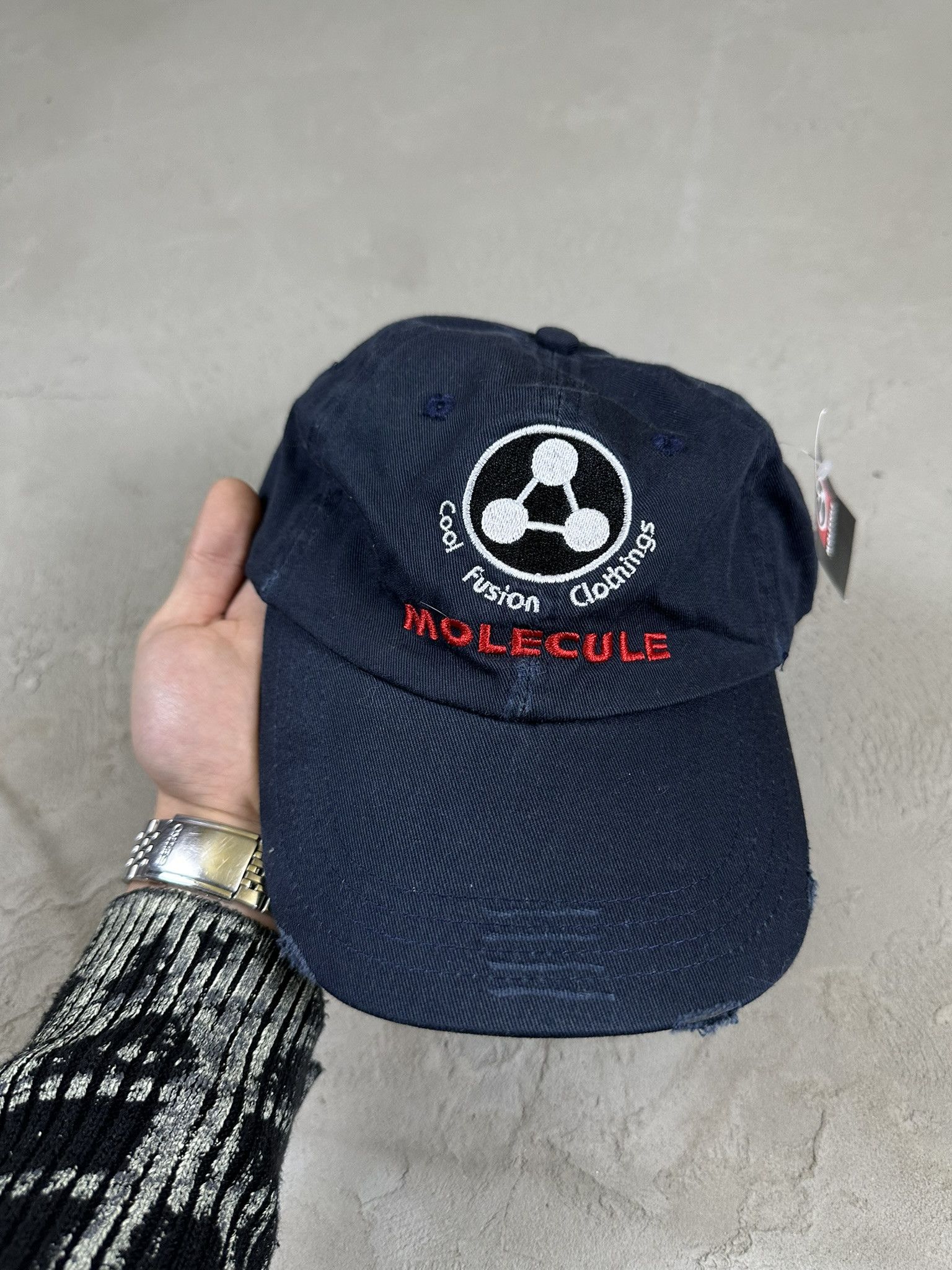 JNCO × Vintage 00s Vintage Y2k Molecule Hiphop Rap Cap Size ONE SIZE - 3 Thumbnail
