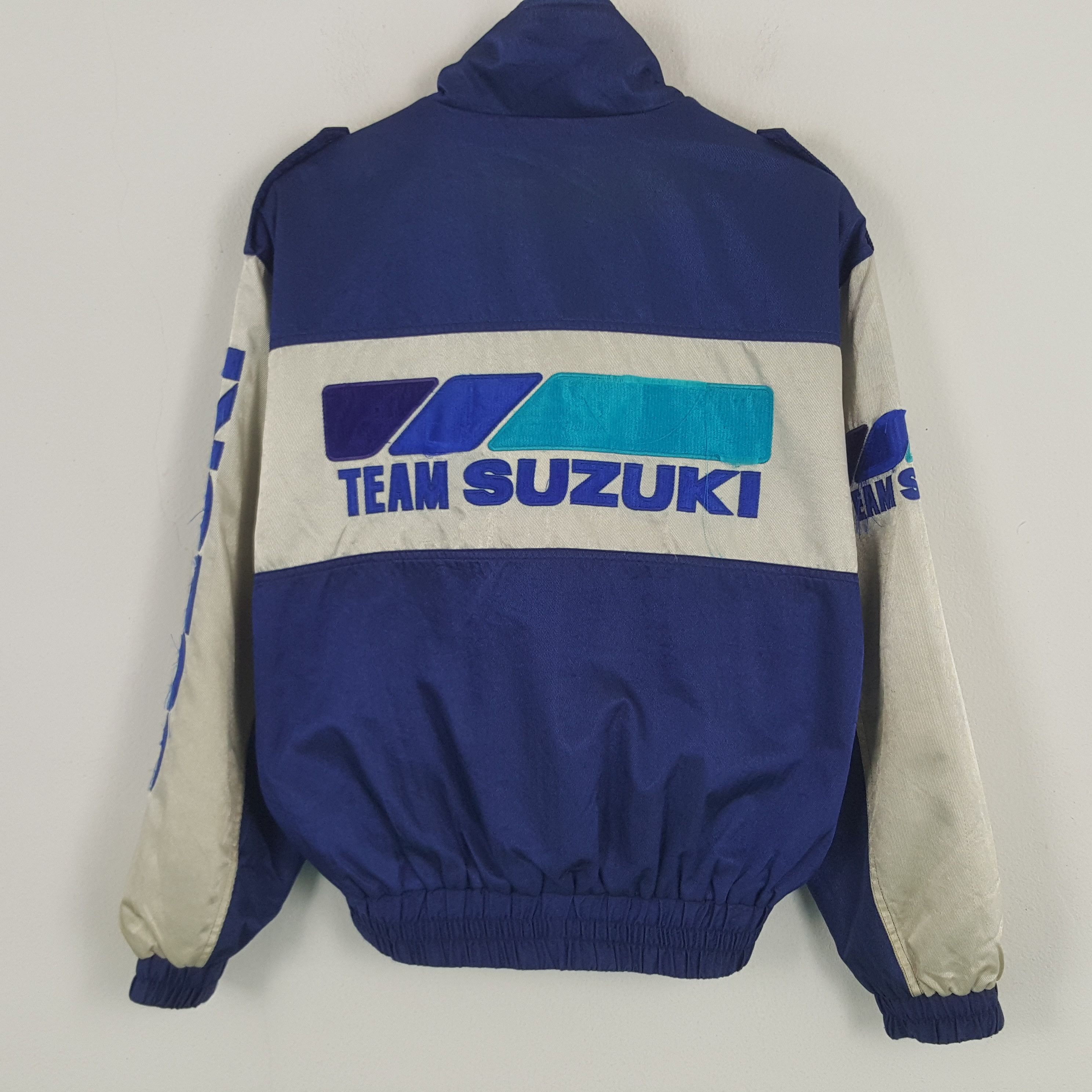 Vintage Team Suzuki Worker Windbreaker Racing Jacket