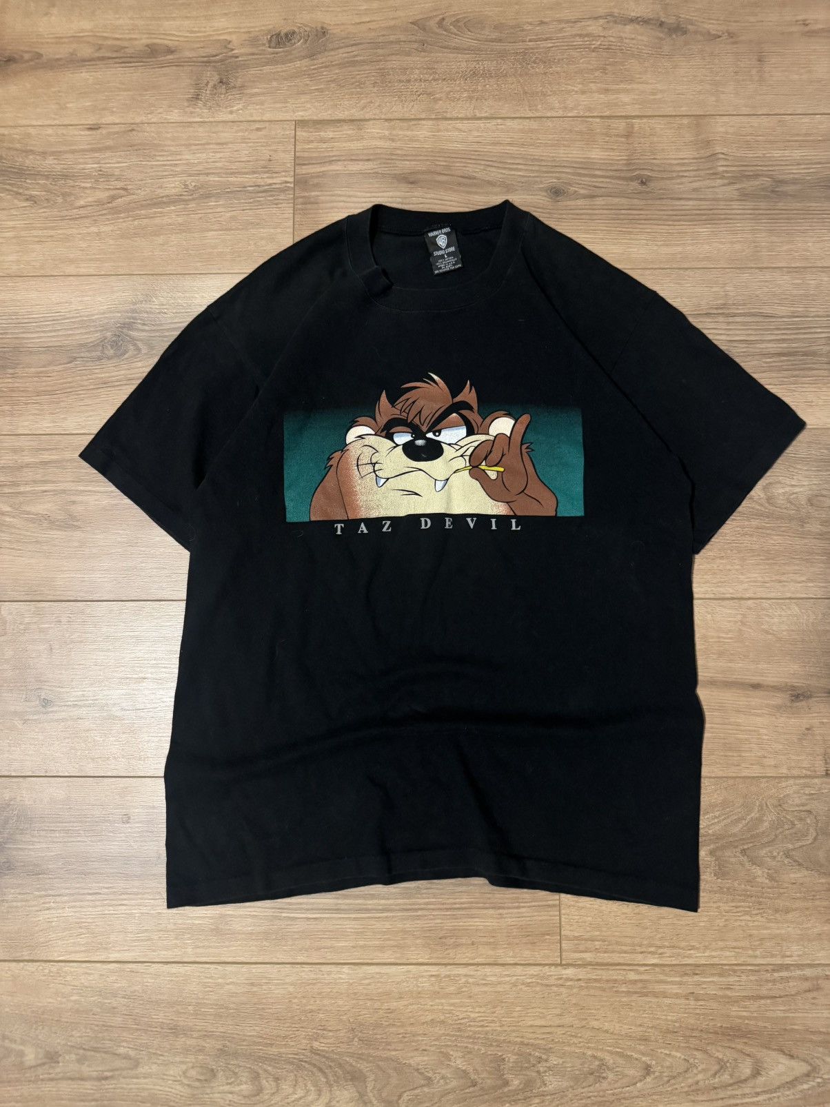 Warner Bros Single stitch Taz Size US M / EU 48-50 / 2 - 2 Thumbnail