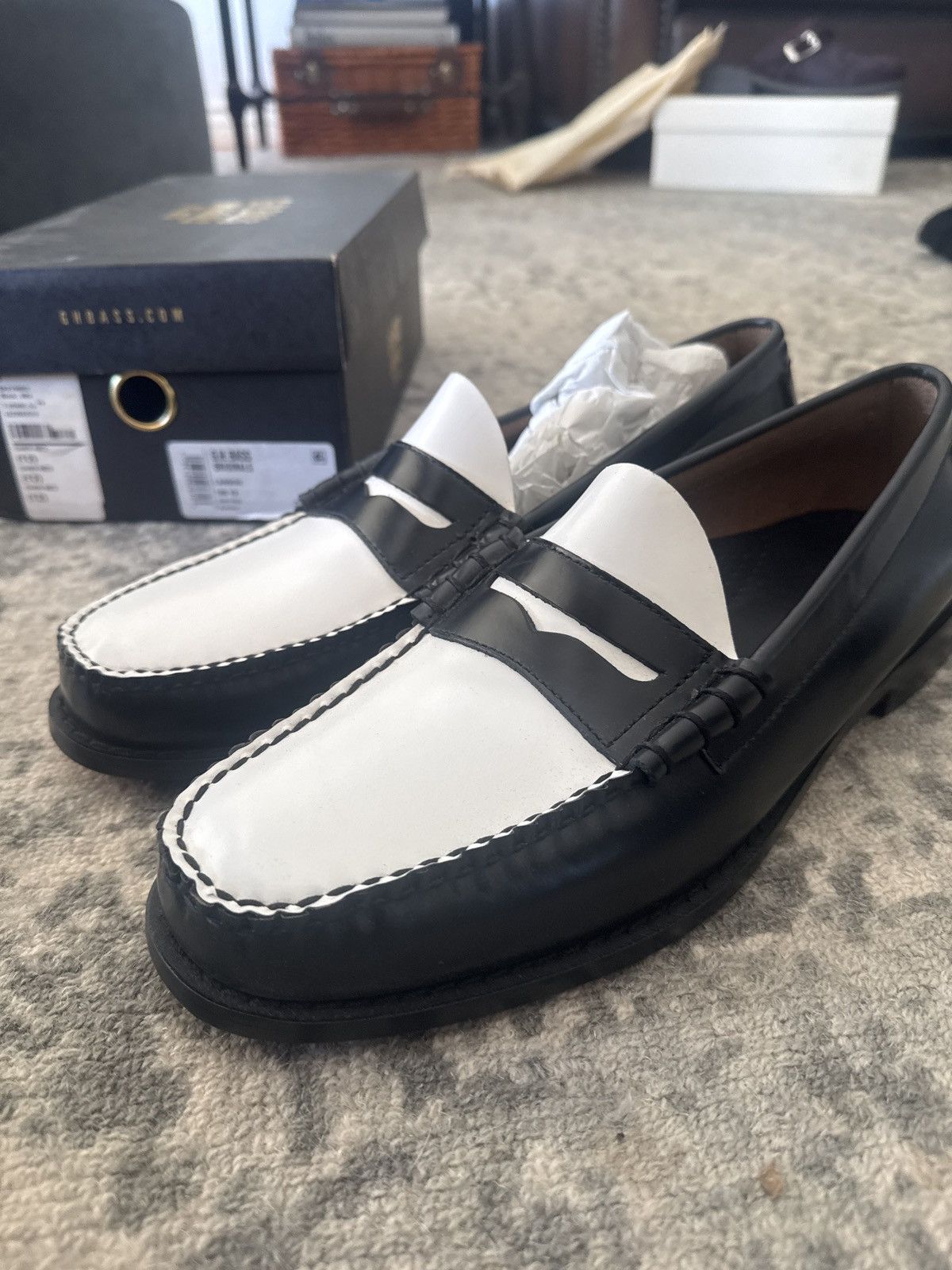 G.H. Bass & Co. G.H. Bass Originals Larson Penny loafers - two 