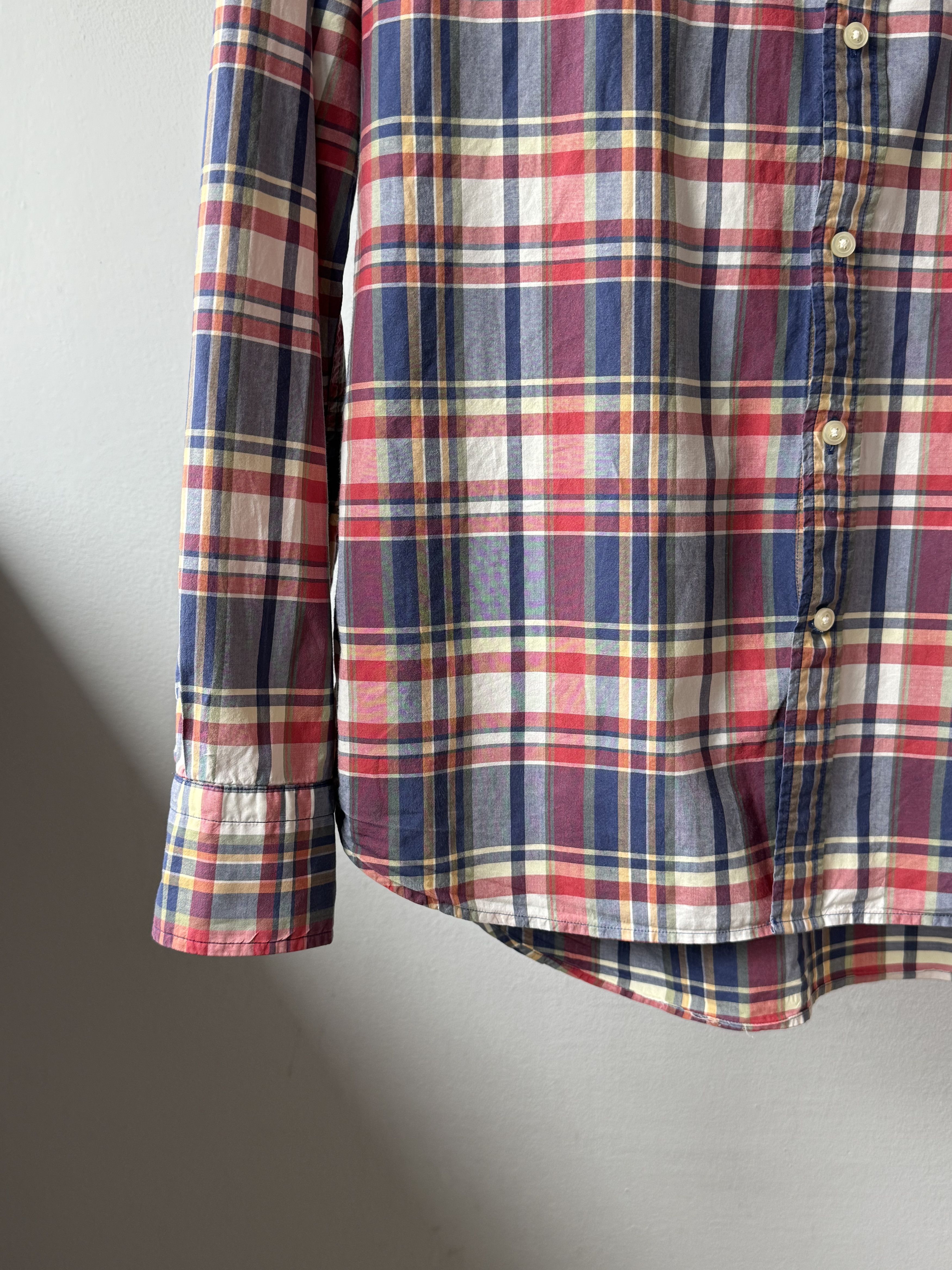 Gant × Gant Rugger Gant YALE CO-OP Archive Poplin Campus Store Plaid L/S Shirt Size US XL / EU 56 / 4 - 9 Thumbnail