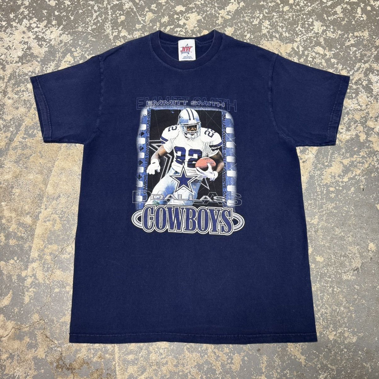 Other Vintage Dallas Cowboys Emmitt Smith NFL Graphic Tshirt Size US L / EU 52-54 / 3 - 1 Thumbnail