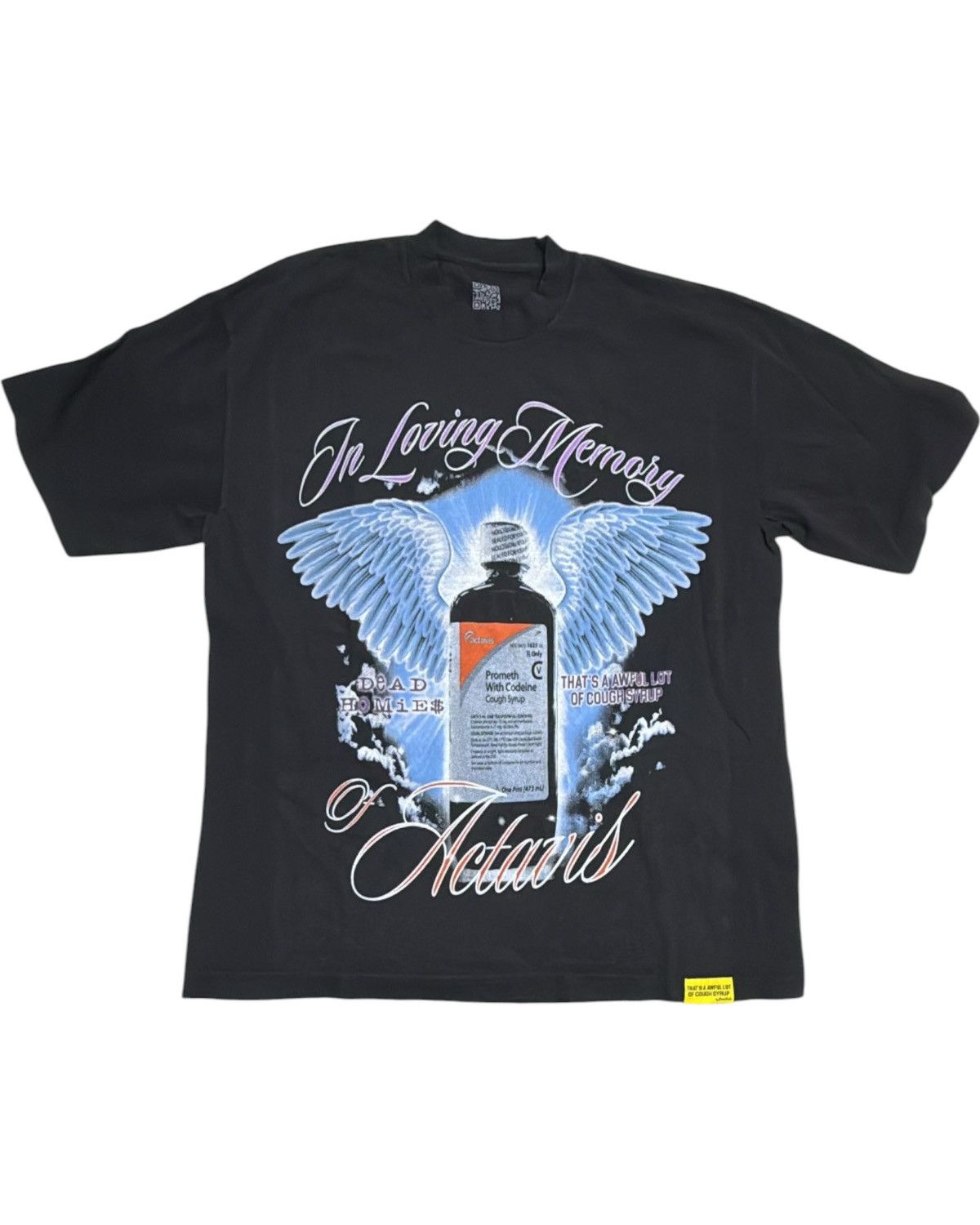 ALOCS Dead Homies In Loving Memory of Activis T-shirt Large