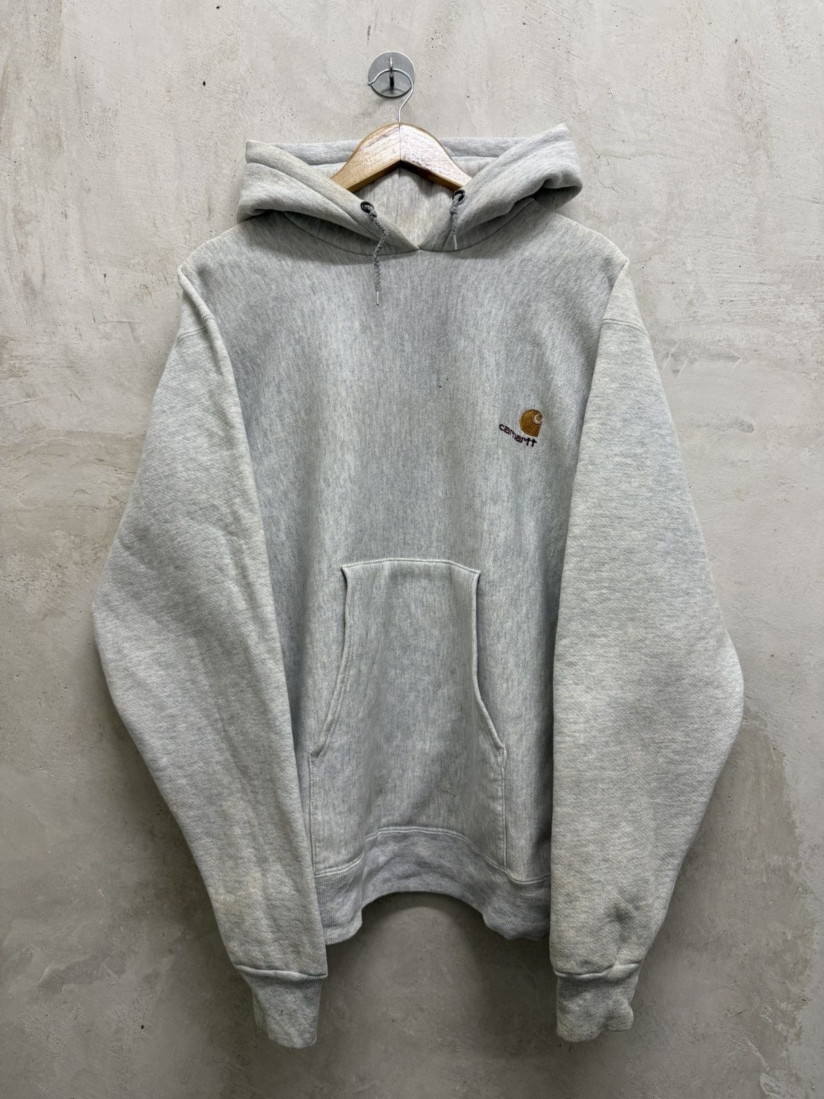 Carhartt Vintage 90s Carhartt Reverse Weave Hoodie Size US M / EU 48-50 / 2 - 1 Thumbnail