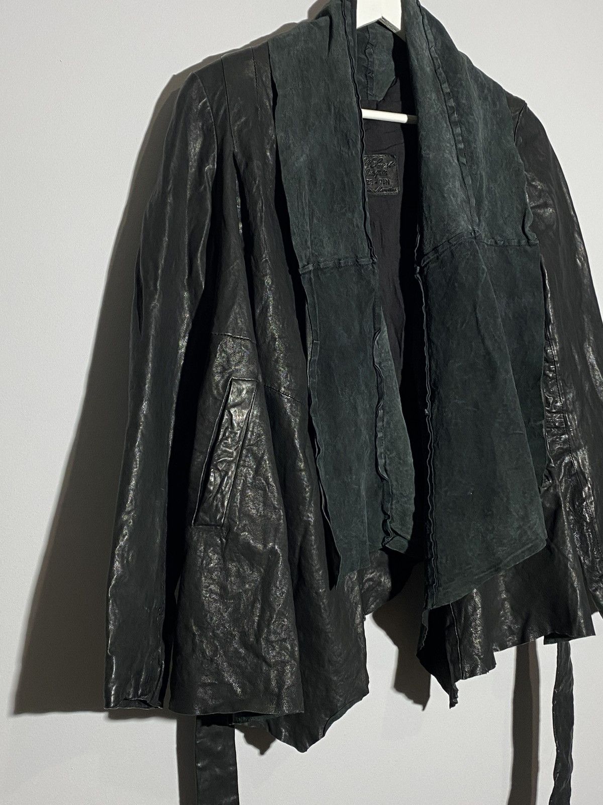 Allsaints Vintage All Saints Tilbury Leather Jacket Rare Avant Garde Size M / US 6-8 / IT 42-44 - 3 Thumbnail