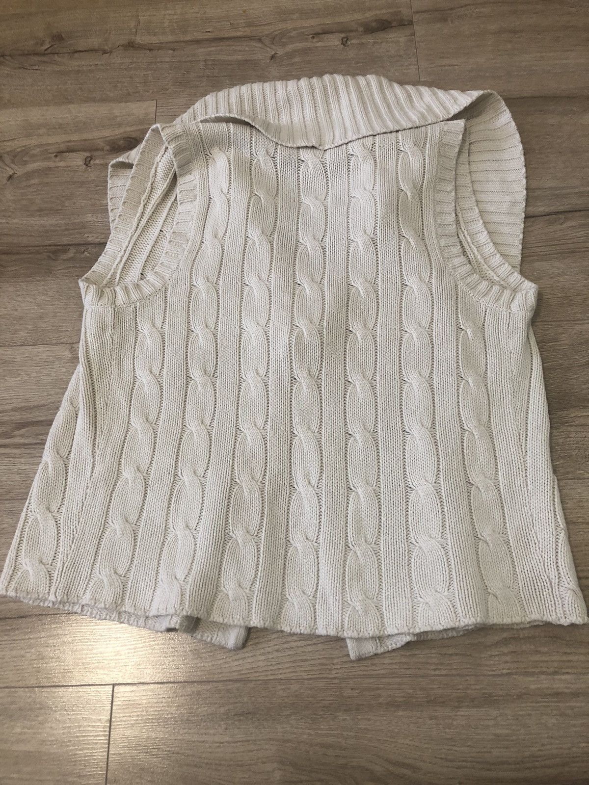 Ralph Lauren × Vintage Ralph Lauren Cardigan Knitted Belted Striped Silk Size L / US 10 / IT 46 - 15 Thumbnail