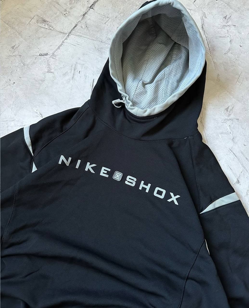 Nike × Vintage Nike Shox Vintage Big Logo Hoodie Size US XL / EU 56 / 4 - 2 Thumbnail