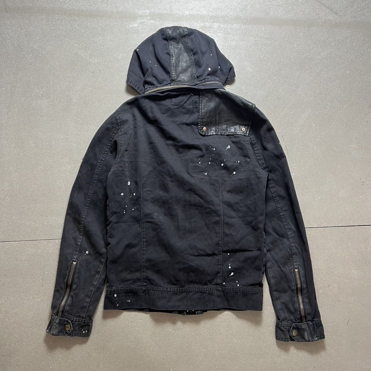 Japanese Brand × Le Grande Bleu (L.G.B.) Bond and Peace Zip-off Hoodie Jacket Size US M / EU 48-50 / 2 - 15 Thumbnail