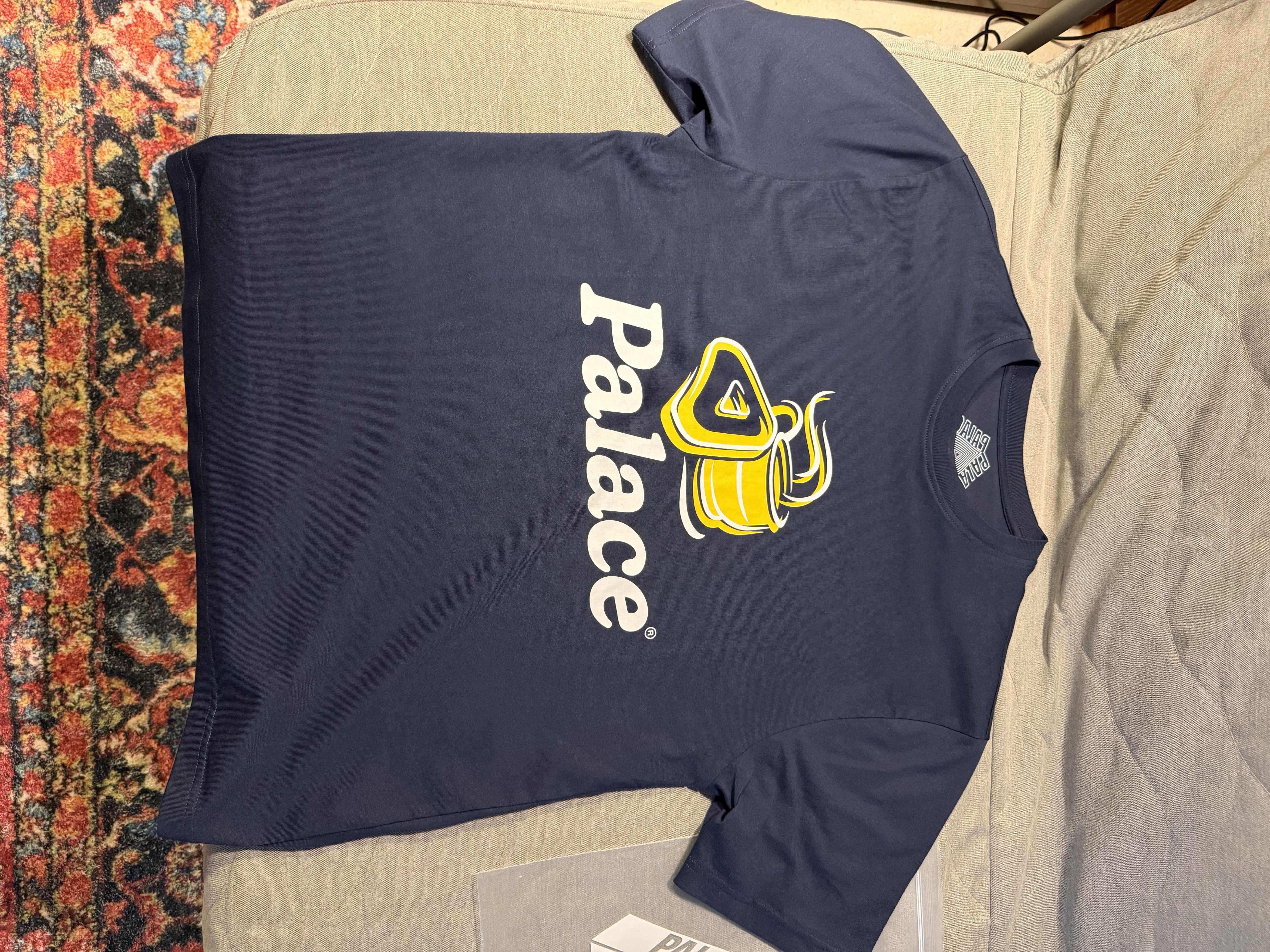 Palace "Palachino" T-shirt - M, Navy - Palace Size US M / EU 48-50 / 2 - 2 Thumbnail