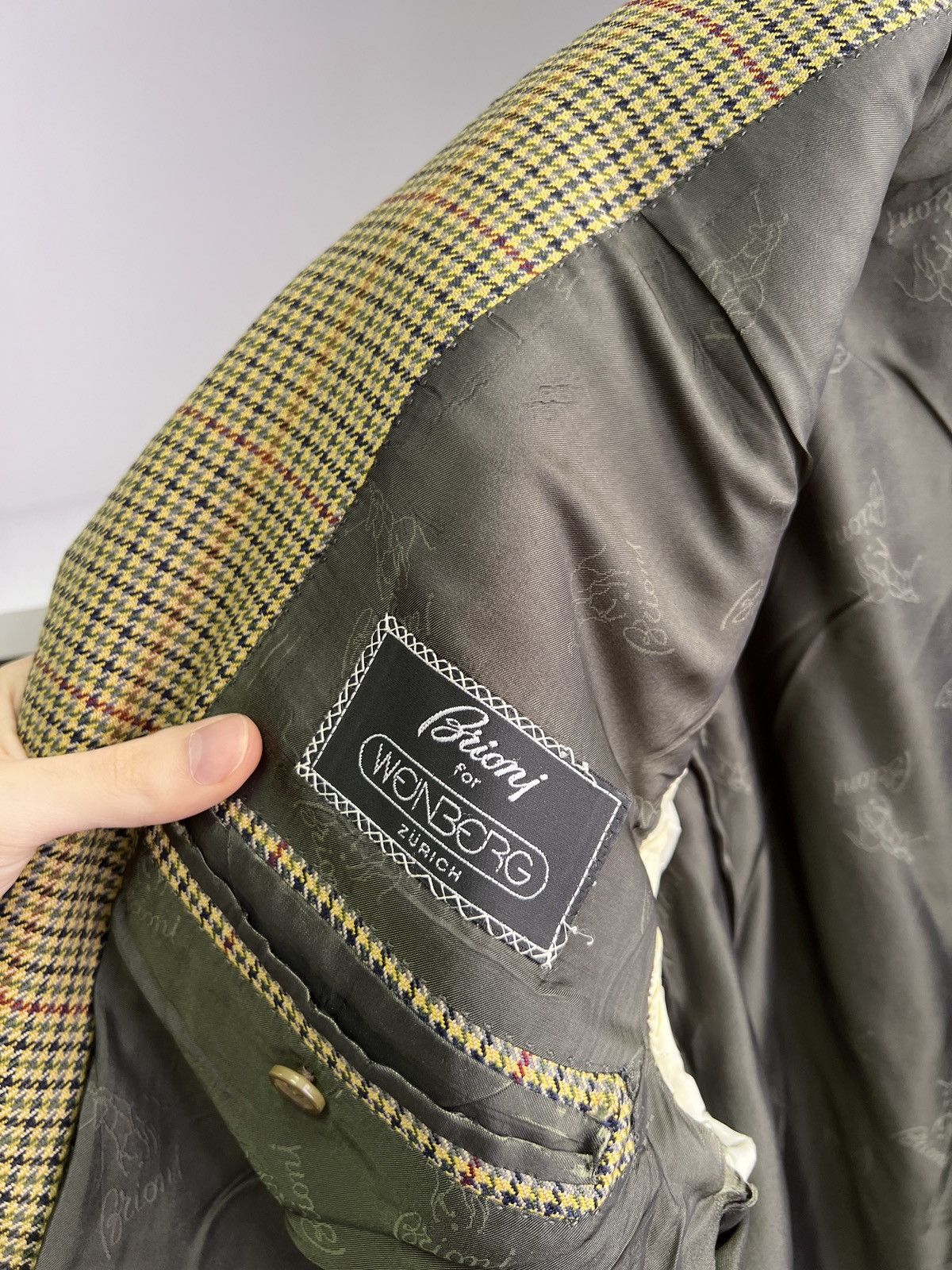 Brioni × Designer × Vintage Vintage Brioni Italy Old Money Style Blazer Size 46R - 8 Thumbnail