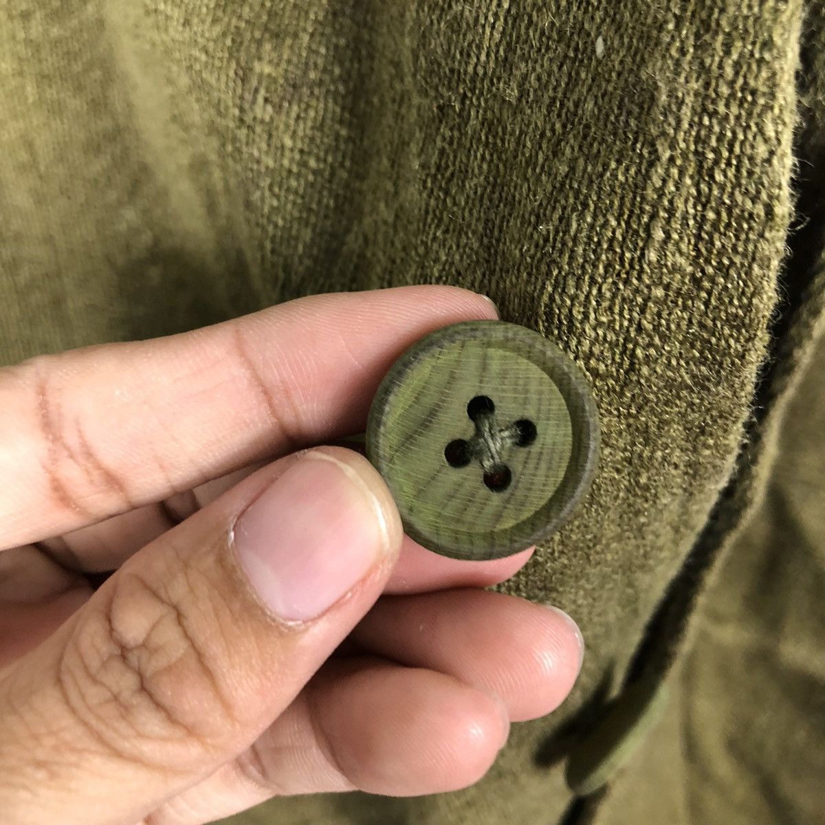 Vintage 📌Vintage Chore Worker Military Jacket US Navy Army Size US M / EU 48-50 / 2 - 17 Thumbnail