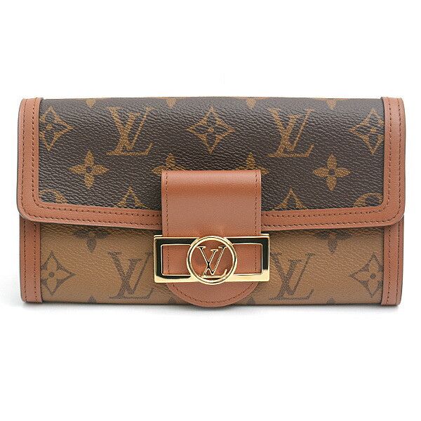 Louis Vuitton Louis Vuitton Portefeuille Sarah Monogram Wallet Canvas Long Wallet M46645 DUTY FREE for USA