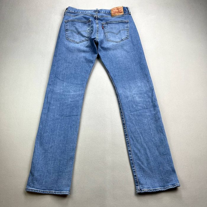 Levi's Levis 501 Jeans Mens 31x34 Blue Denim Original Straight Fit ...