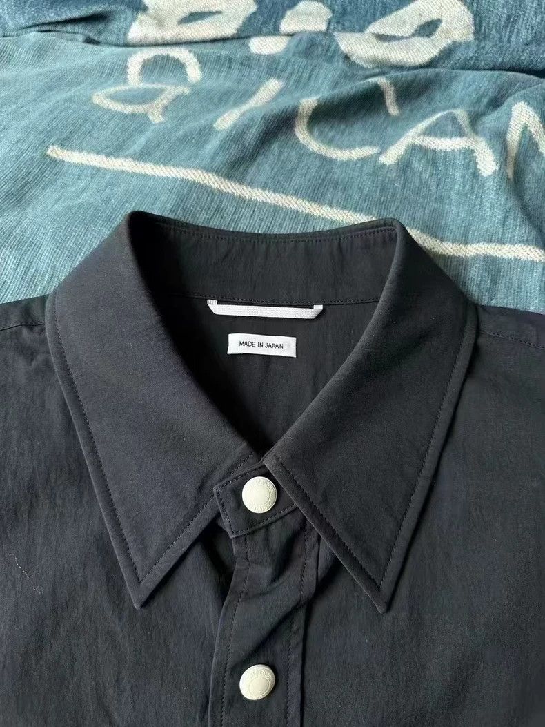Thom Browne Thom Browne size2 Navy blue two-sleeved shirt jacket Size US M / EU 48-50 / 2 - 2 Thumbnail