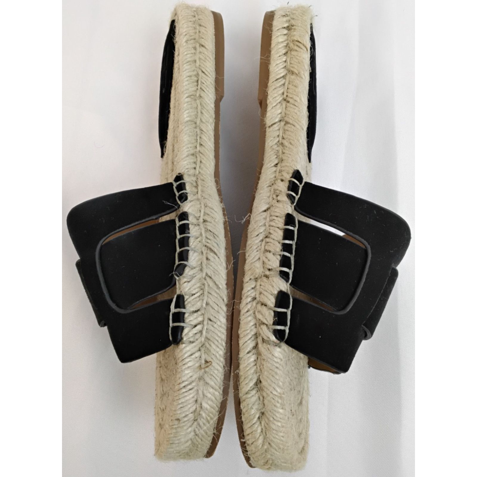 Other Bibi Lou Espadrille Sandals EU 39 US Women's 9 Black Suede Size US 9 / IT 39 - 5 Thumbnail