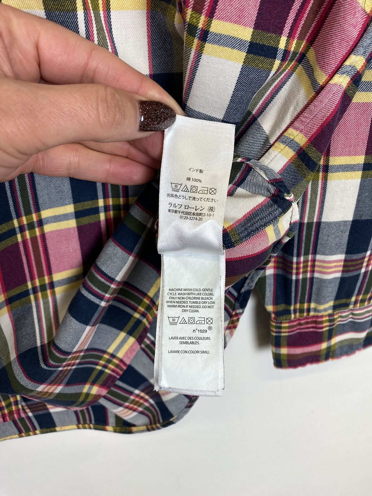Polo Ralph Lauren RL Ralph Lauren Y2K Plaid Shirt Buttons-Up Long Sleeve 90’s Size US L / EU 52-54 / 3 - 7 Thumbnail