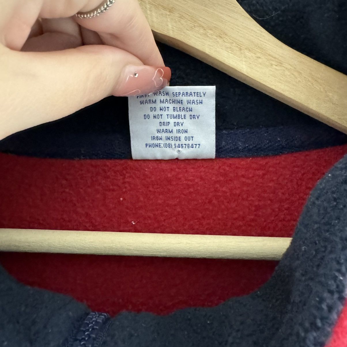 Other Koala Bare Australia 90s Red Oversized Fleece Sweatshirt Size M / US 6-8 / IT 42-44 - 7 Thumbnail