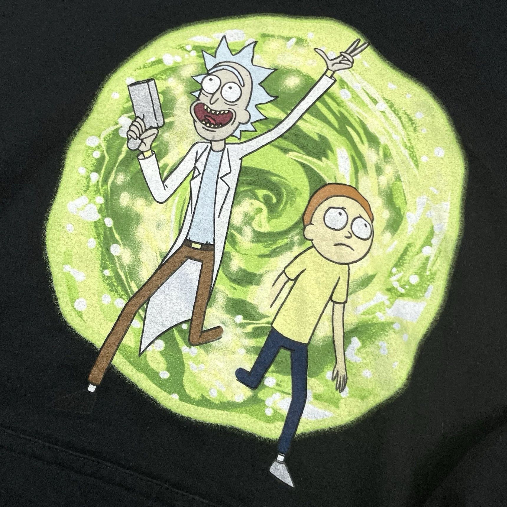 Swims Rick And Morty Sweatshirt Mens M Black Hoodie Logo Cartoon Mens Size US M / EU 48-50 / 2 - 3 Thumbnail