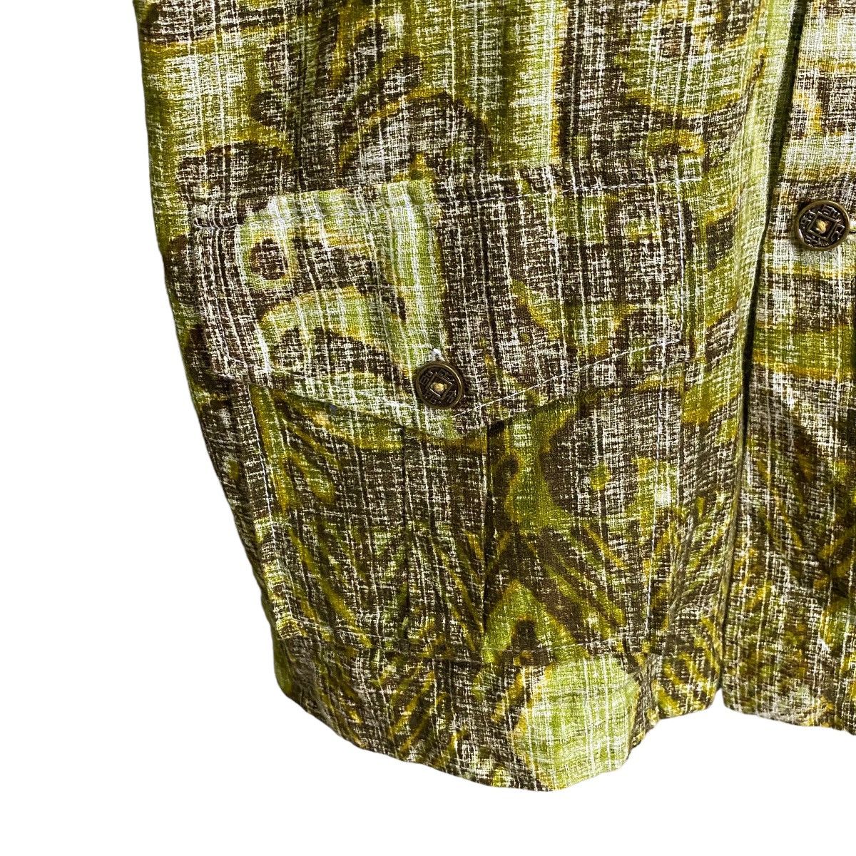 Vintage Kai Nani Made in Hawaii 4pocket metal button shirt Size US M / EU 48-50 / 2 - 9 Thumbnail