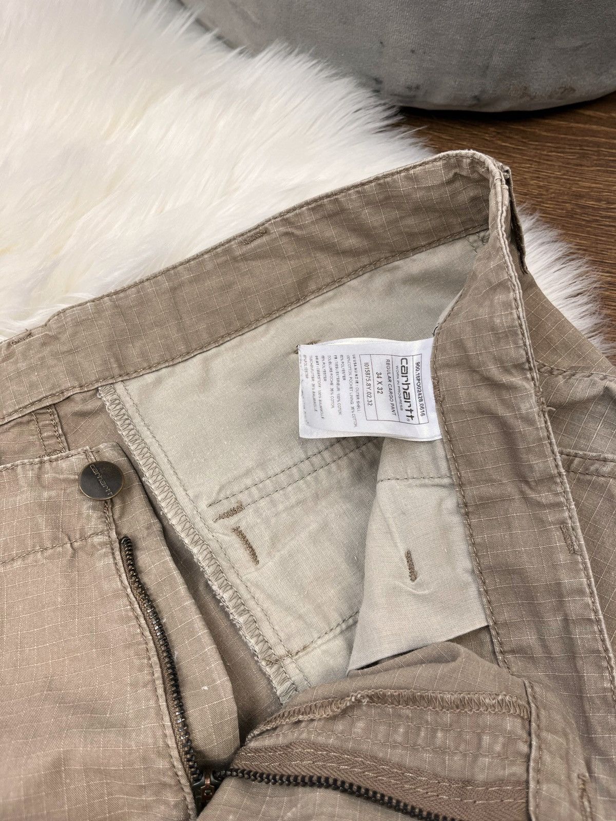 Carhartt × Vintage Crazy Vintage 90s Carhartt Baggy Carpenter Pants Y2K Size US 34 / EU 50 - 14 Thumbnail