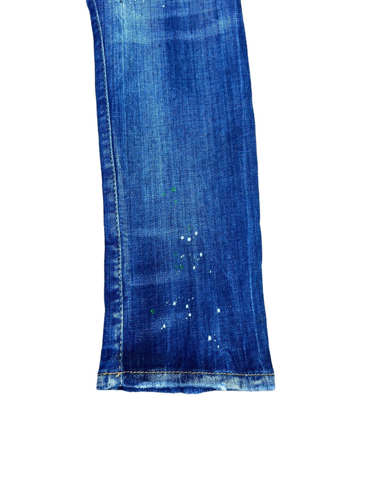 Dsquared2 Dsquared2 Distressed Denim Jeans Slim Fit Size US 29 - 18 Thumbnail