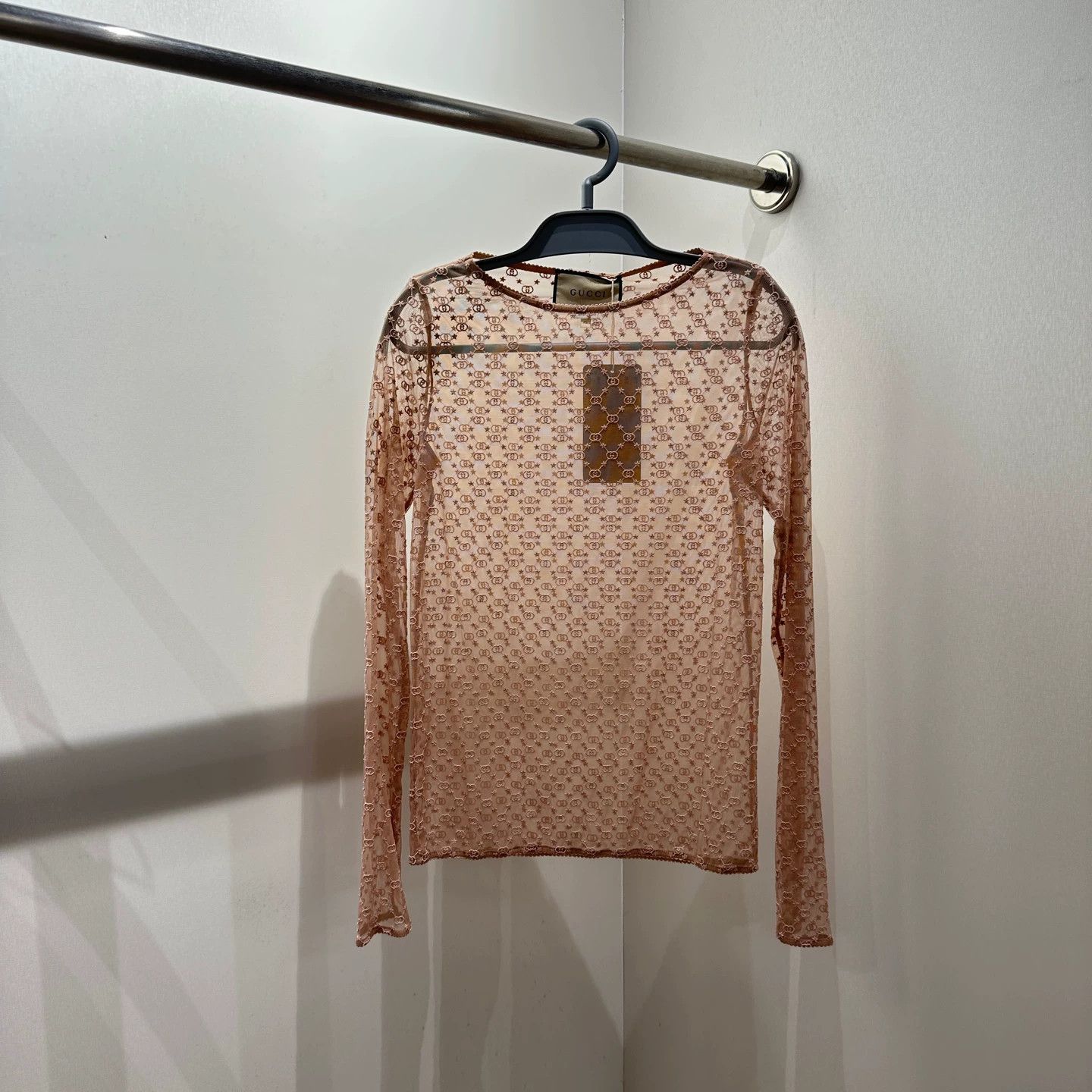 Gucci Gucci mar550 GG star cutout longsleeve XS no tags Size XS / US 0-2 / IT 36-38 - 1 Thumbnail