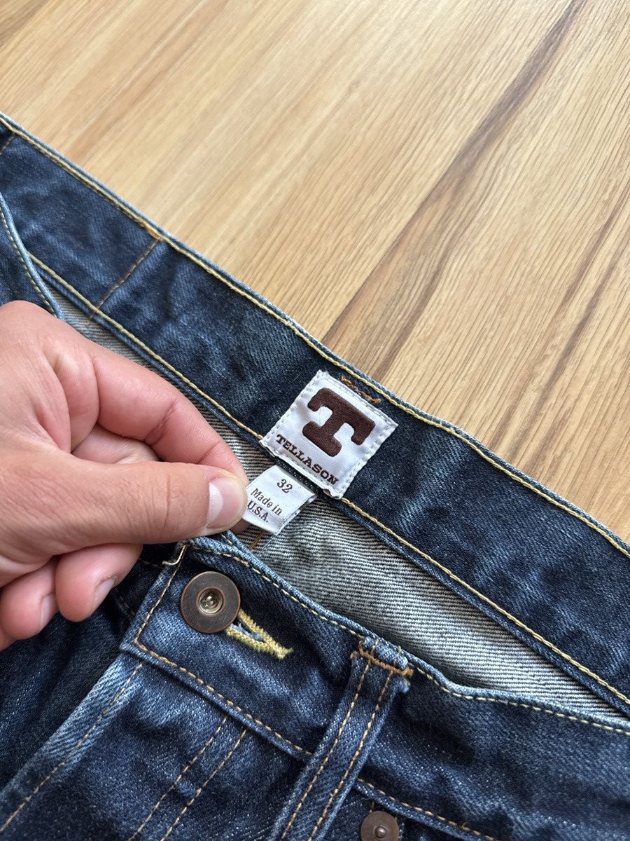 Tellason Tellason Denim Jeans pants made in USA workwear washed Size US 32 / EU 48 - 5 Thumbnail