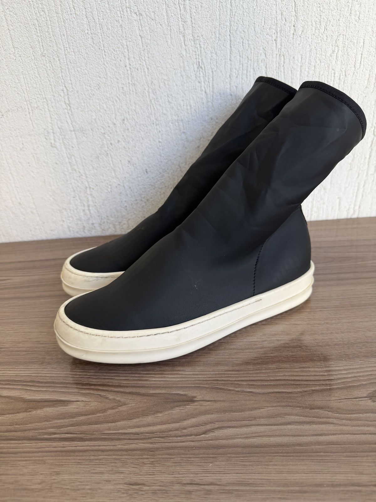 Rick Owens Drkshdw ❤️Neoprene suba socks Ramones Size US 8 / IT 38 - 1 Thumbnail