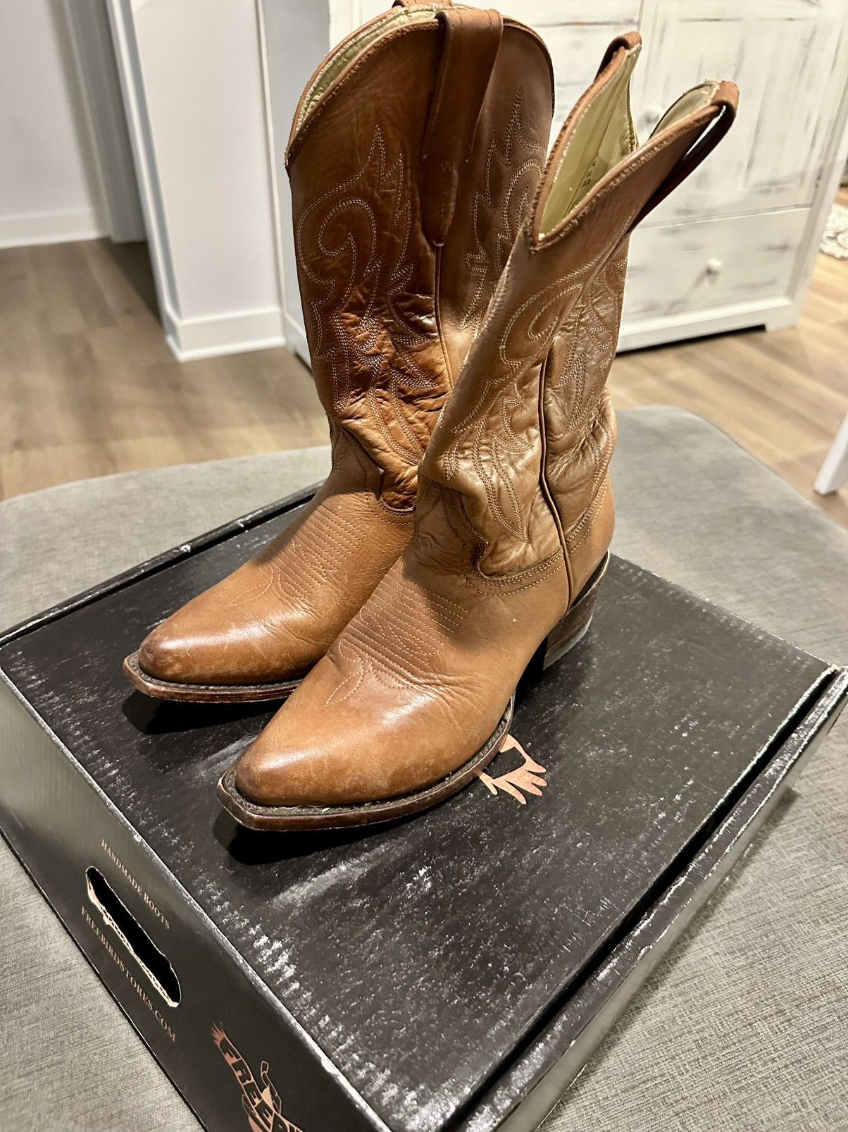 FREEBIRD FREEBIRD MARSHALL COWBOY BOOTS Size US 10 / EU 43 - 4 Thumbnail