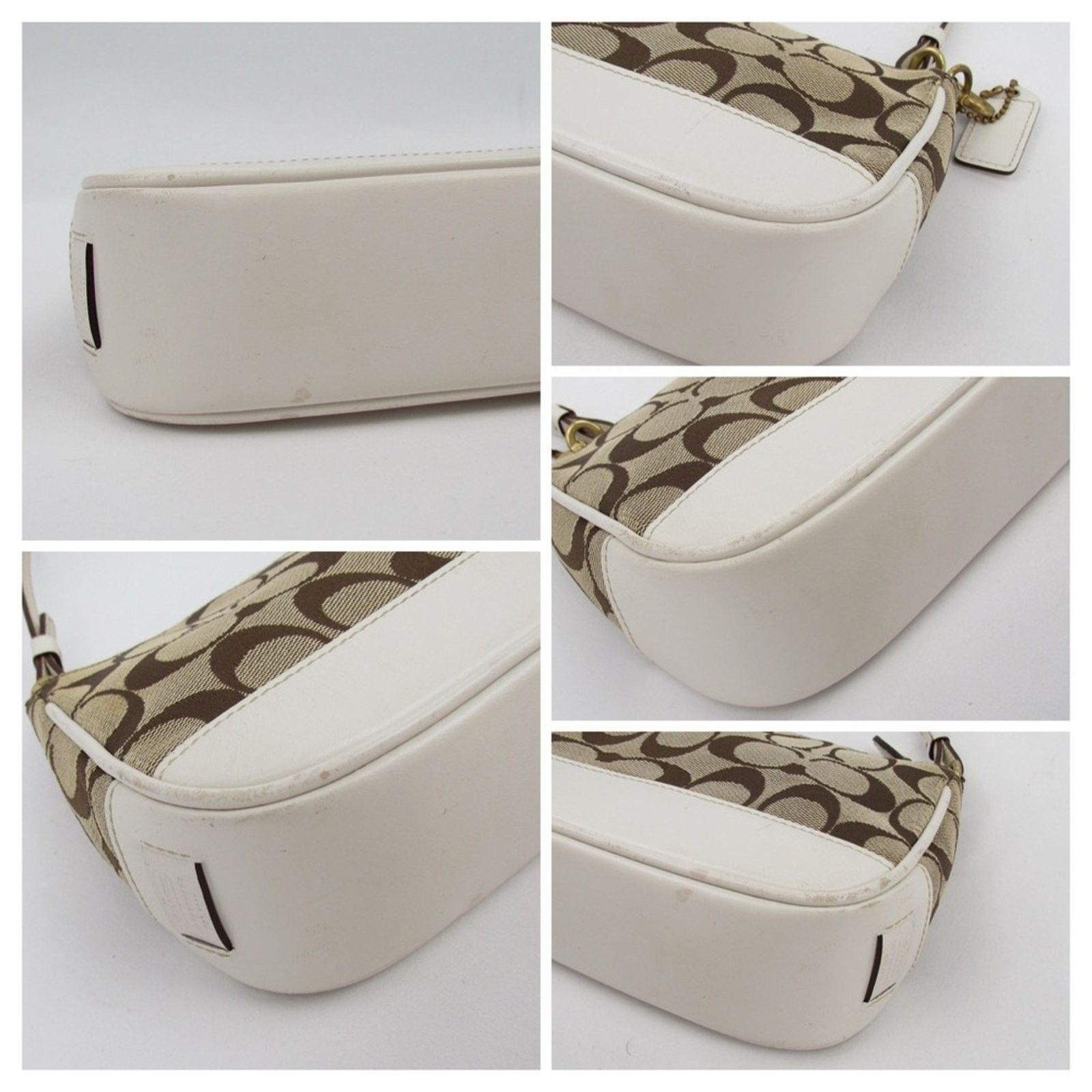 Coach Coach Vintage Monogram Signature C Demi Pochette Y2k Bag Size ONE SIZE - 8 Thumbnail